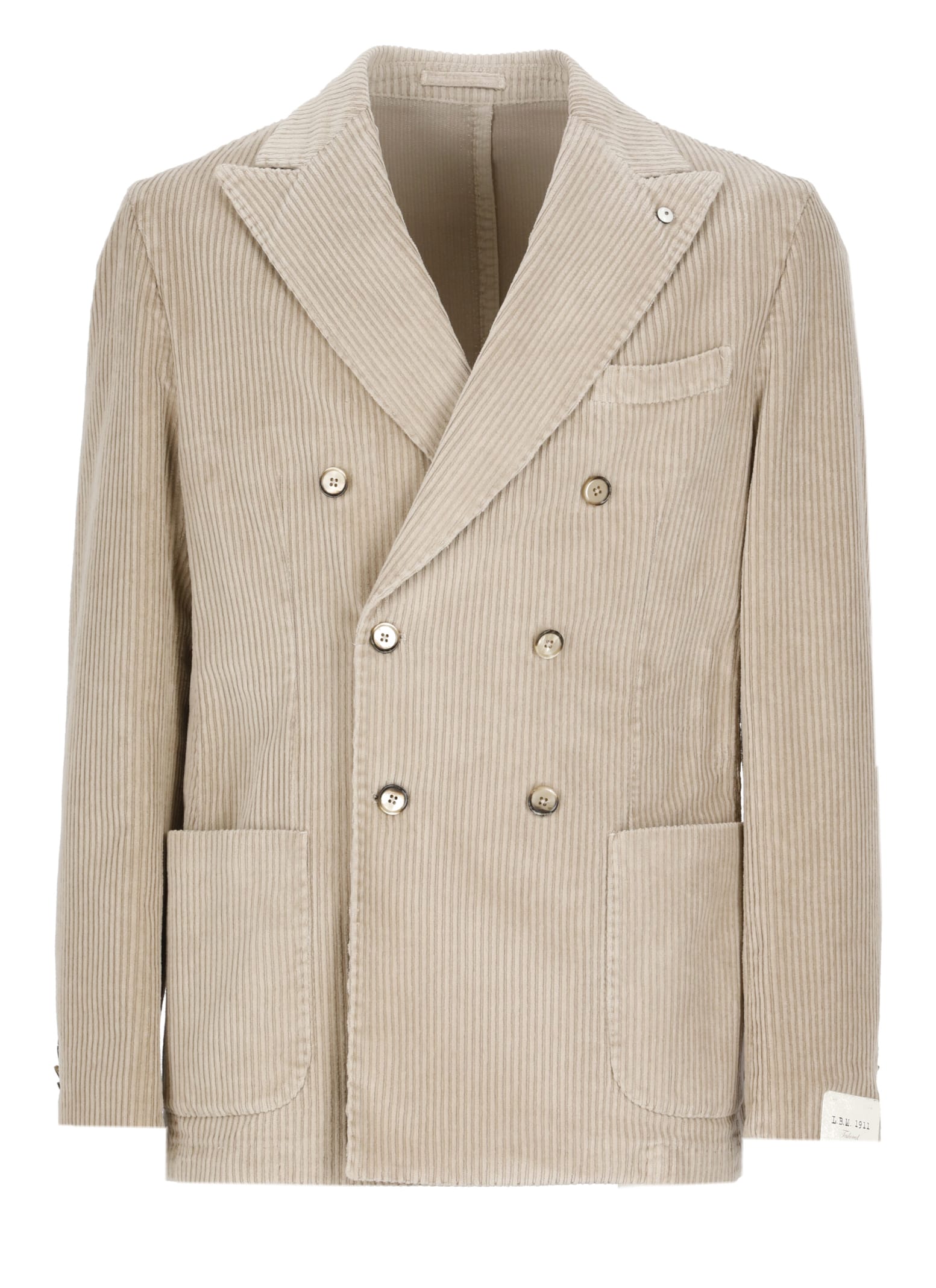 L.B.M. 1911 Cotton Double-breasted Jacket
