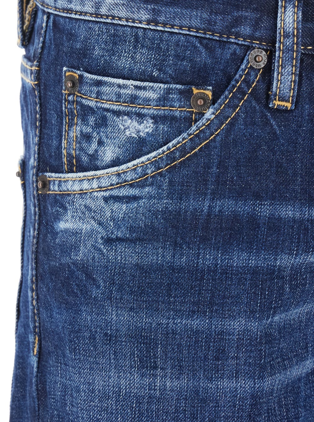 Dsquared2 Cool Guy Blue Jeans With Faded Effect In Denim Man In Blu