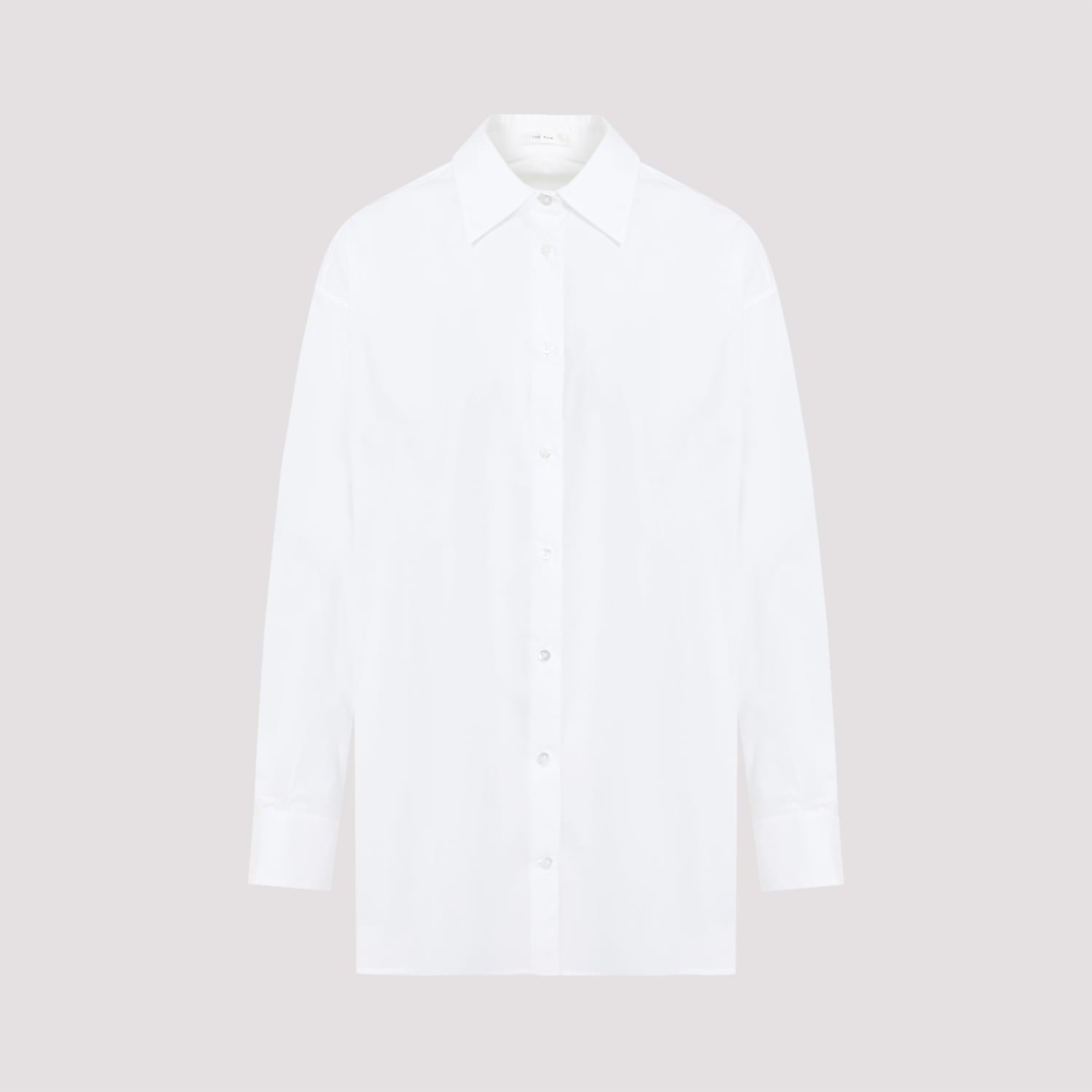 Shop The Row Luka Shirt In Opw Optic White