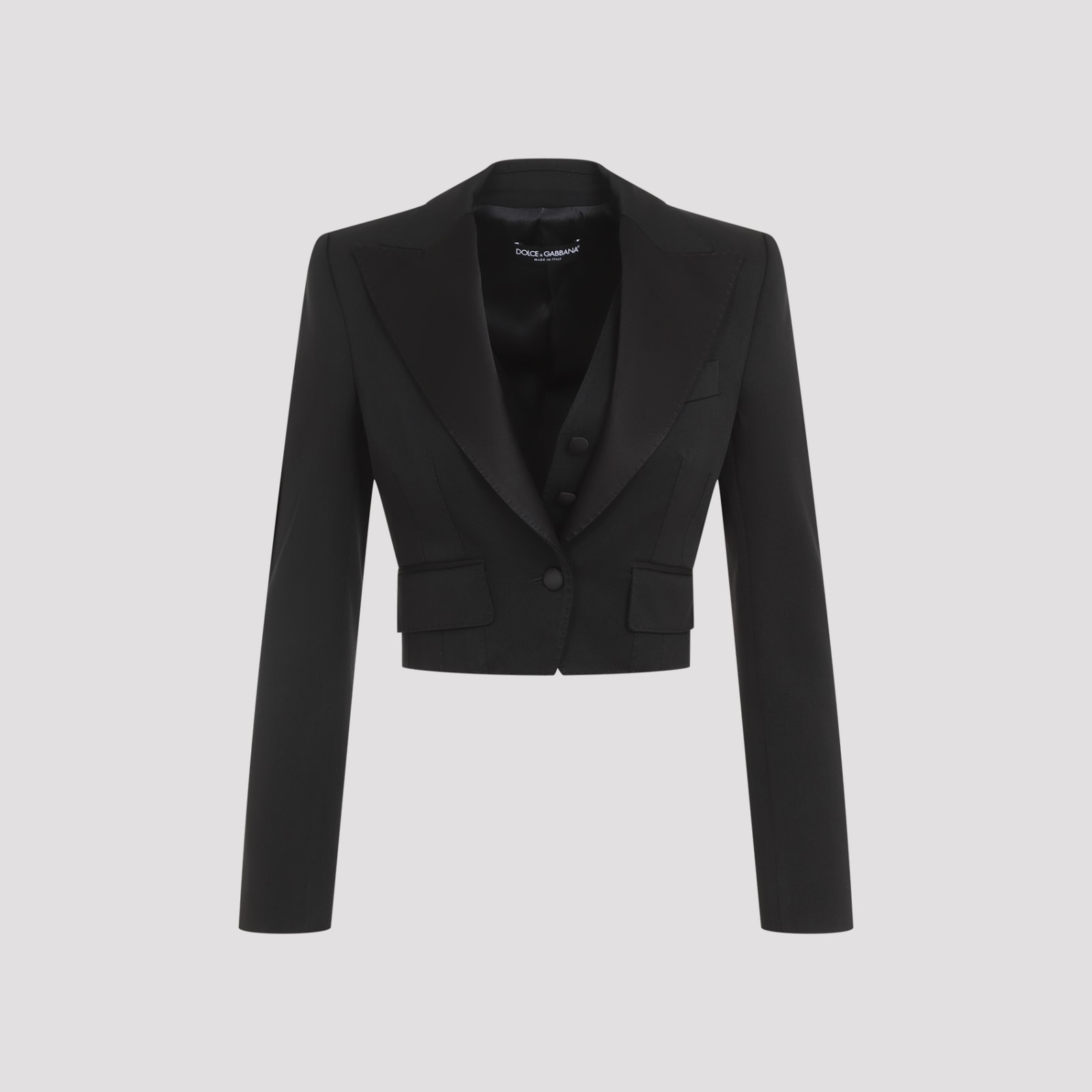 Shop Dolce & Gabbana Jacket In Nero