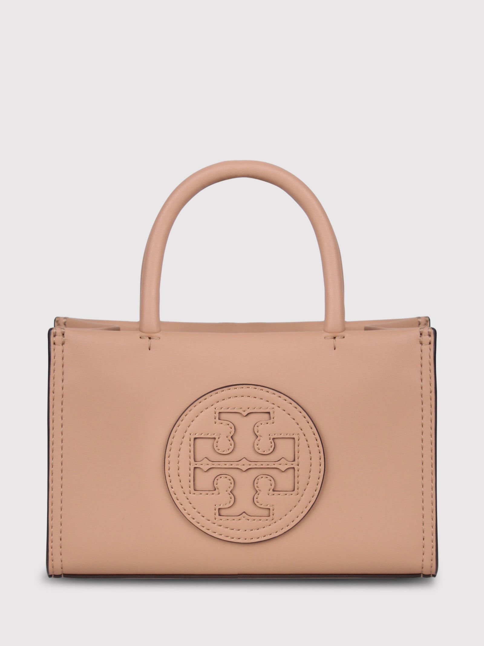 Shop Tory Burch Mini Ella Logo-appliqué Tote Bag