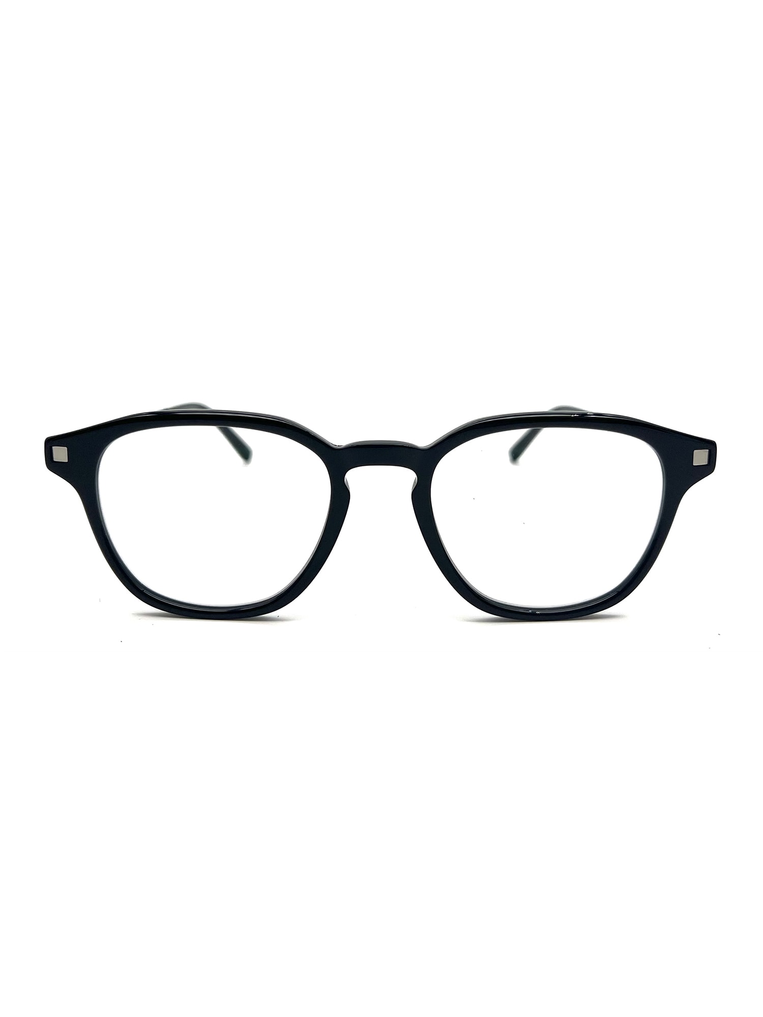 Shop Mykita Pana Eyewear In Black/silver/blac