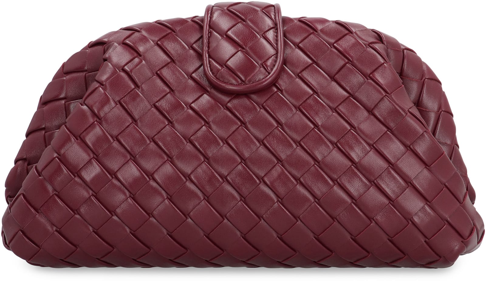 Bottega Veneta Women Borsa Teen Lauren 1980 Con Catena In Burgundy