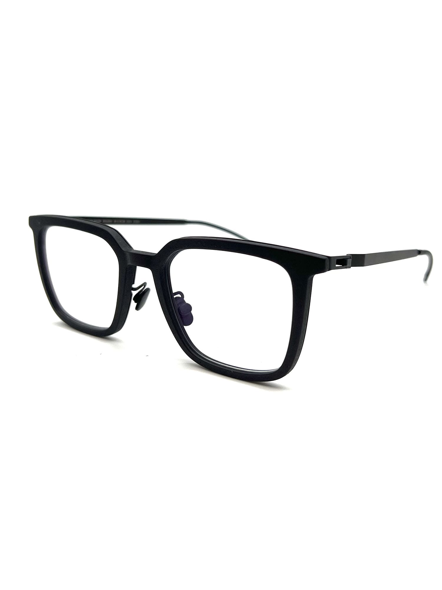 Shop Mykita Kolding Eyewear In _pitch Black/black