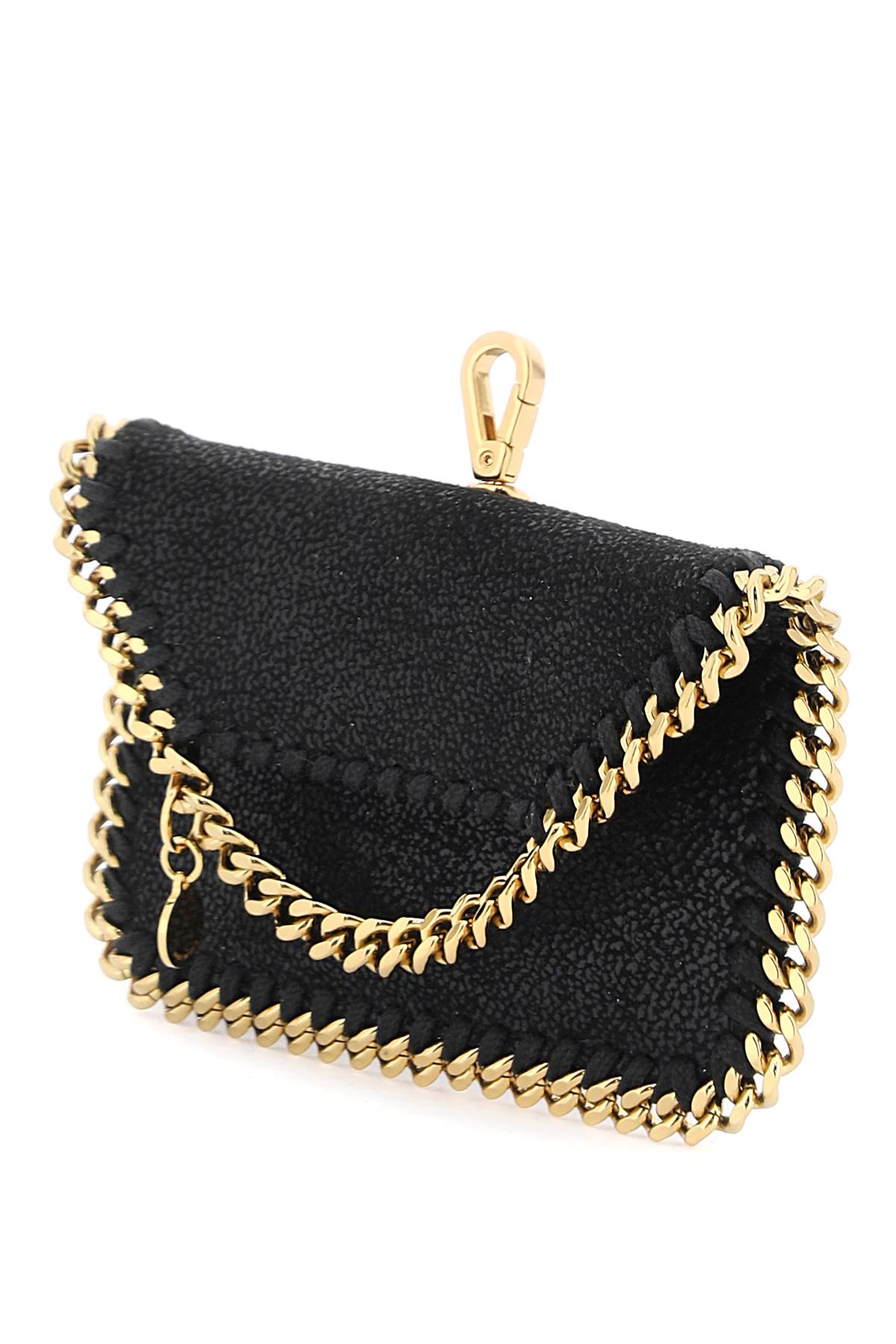 Shop Stella Mccartney Shaggy Deer Falabella In Black (black)