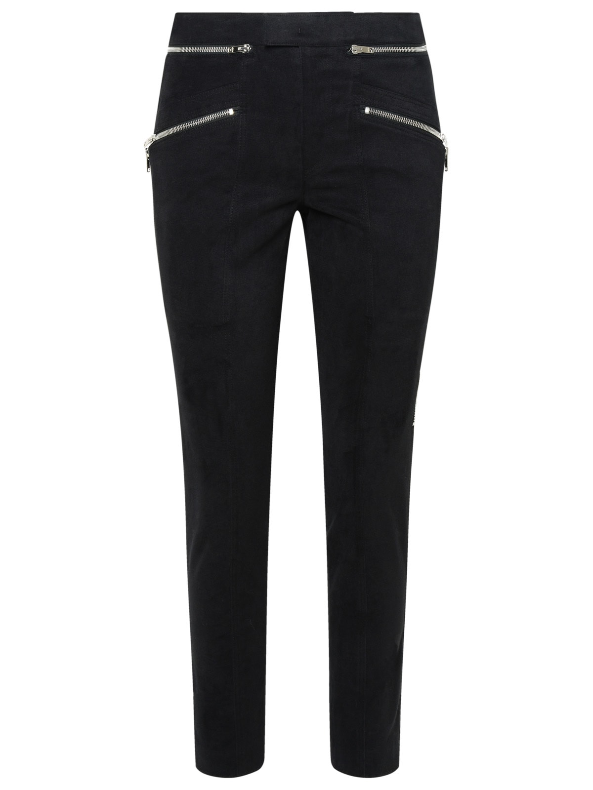 ISABEL MARANT BLACK COTTON TROUSERS