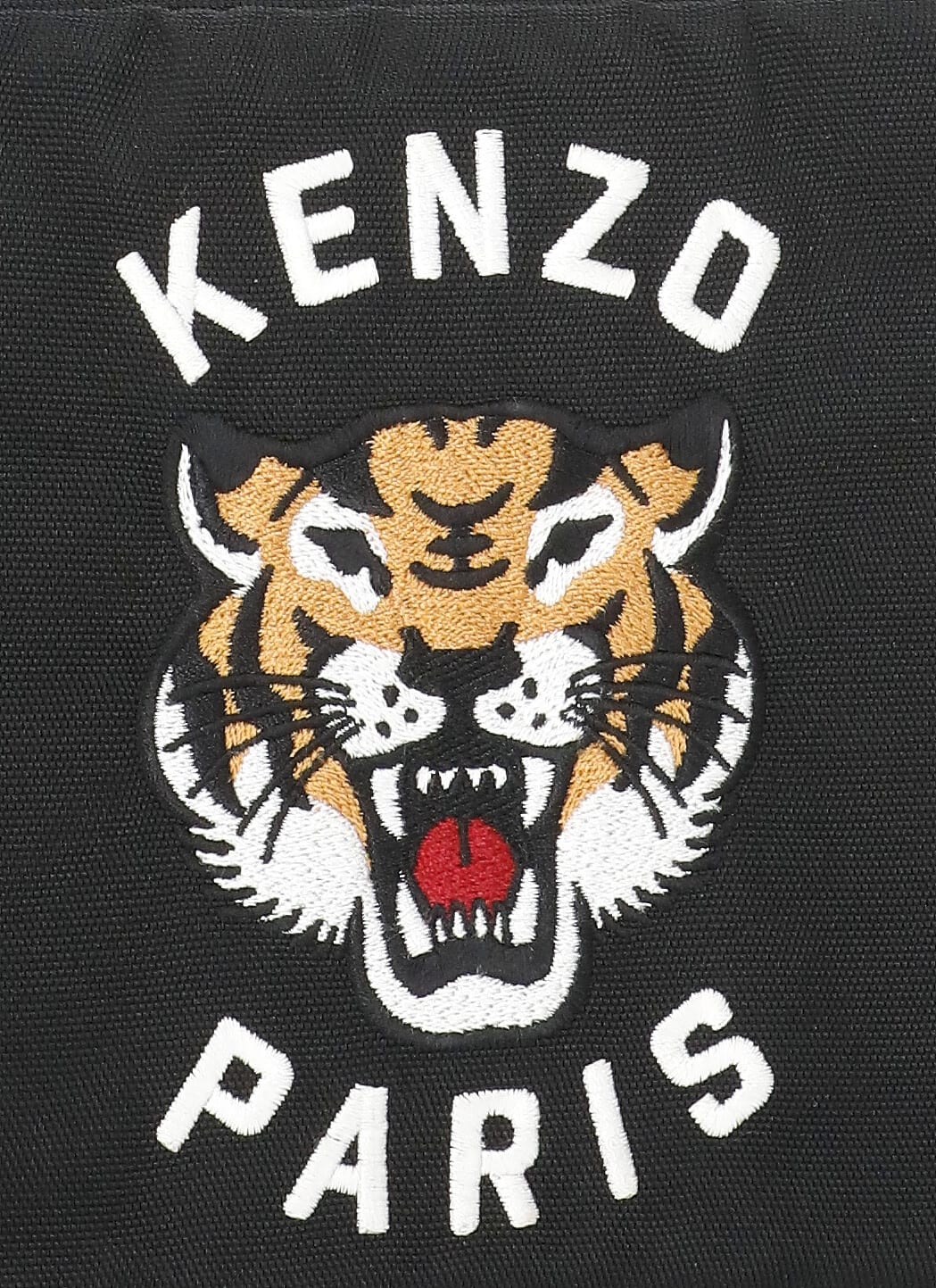 Shop Kenzo Varsity Shoulder Bag In Black