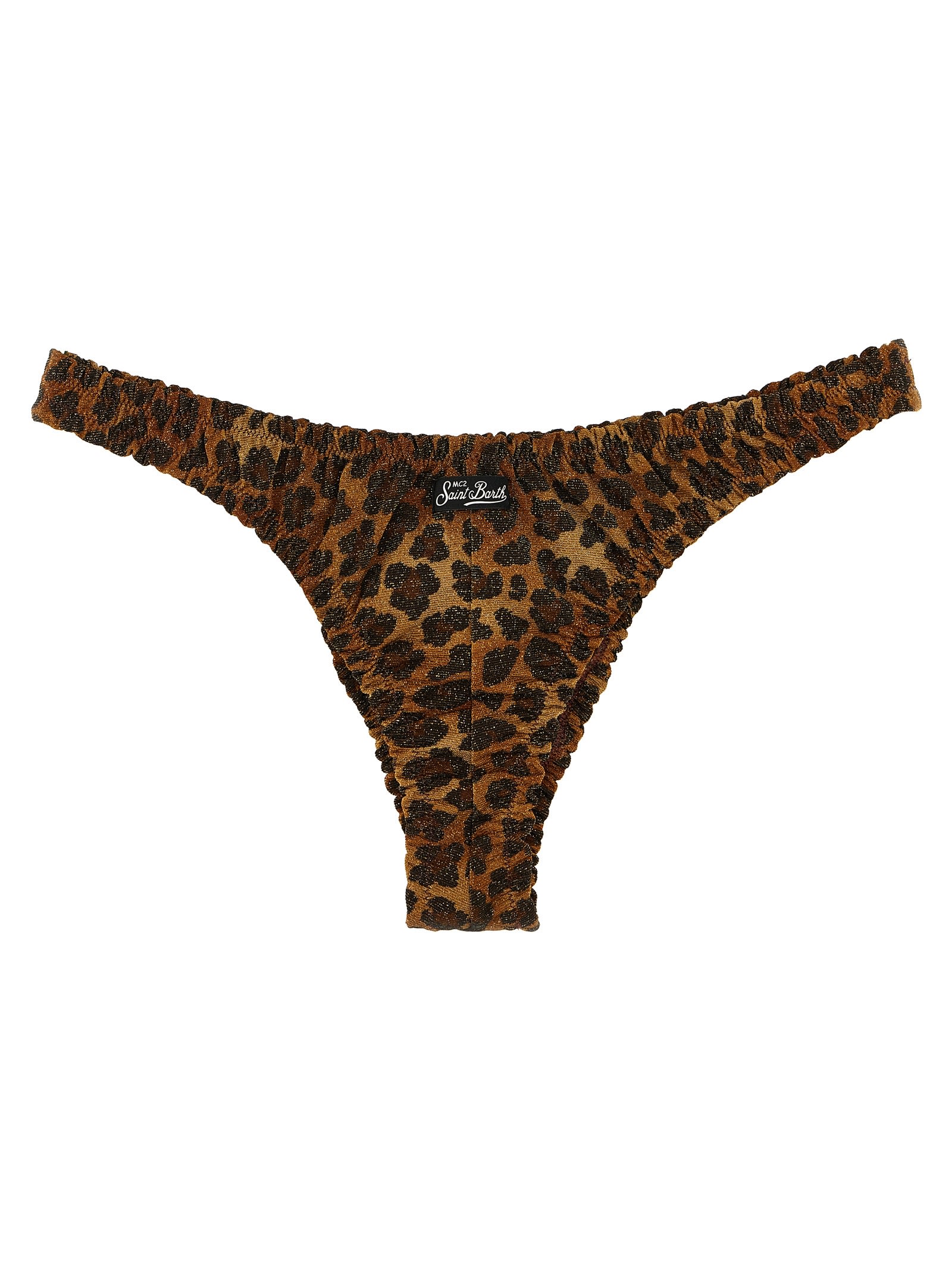Mc2 Saint Barth 'nalu' Bikini Briefs In Brown