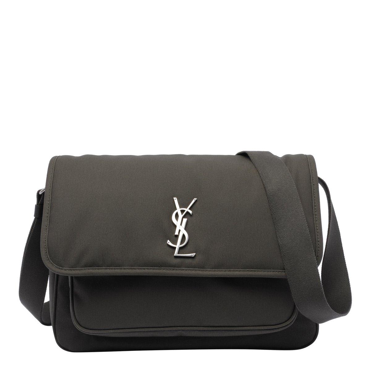 Saint Laurent Niki Logo Plaque Messenger Bag