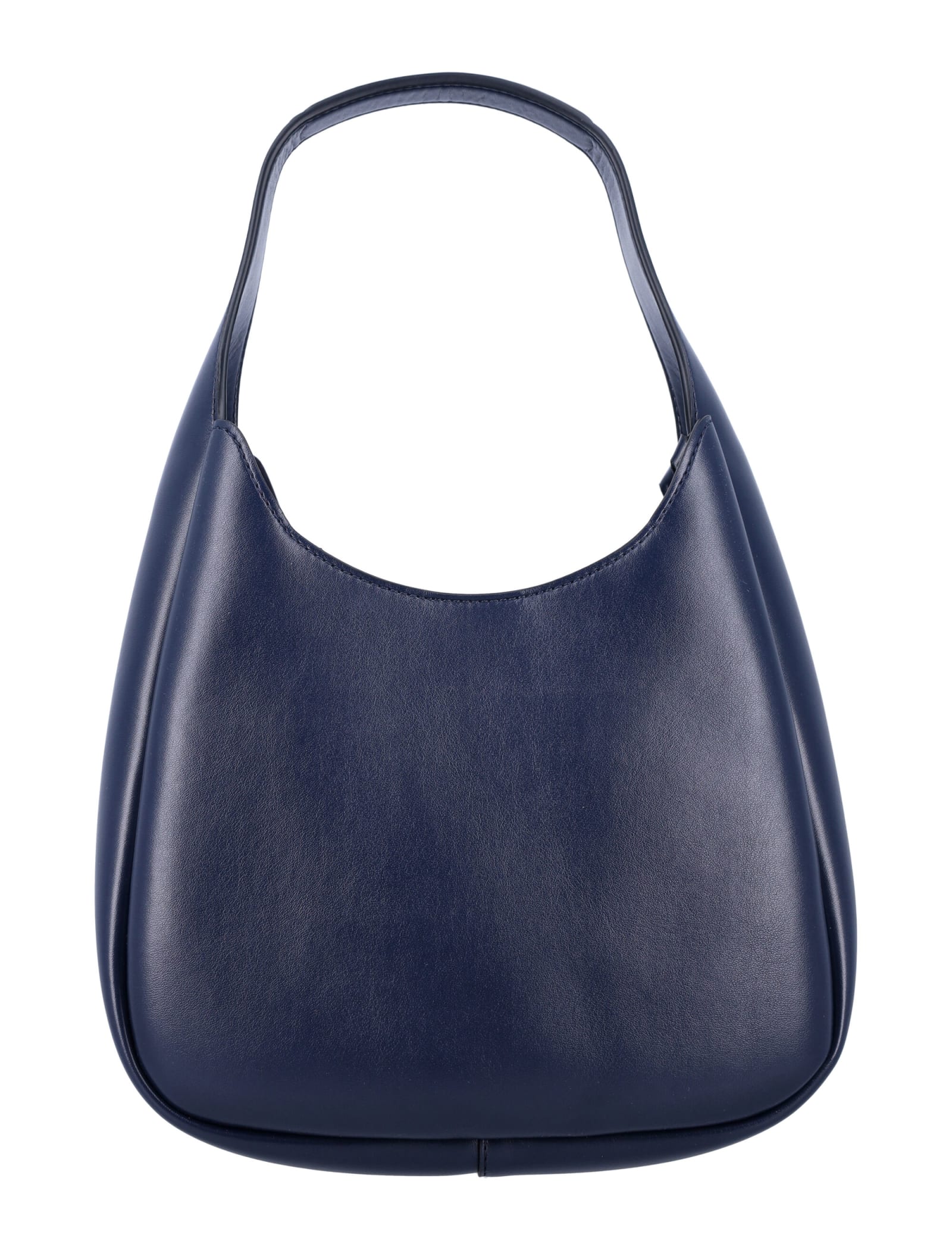 Shop Stella Mccartney Small Hobo Tote Bag In Denim Blue