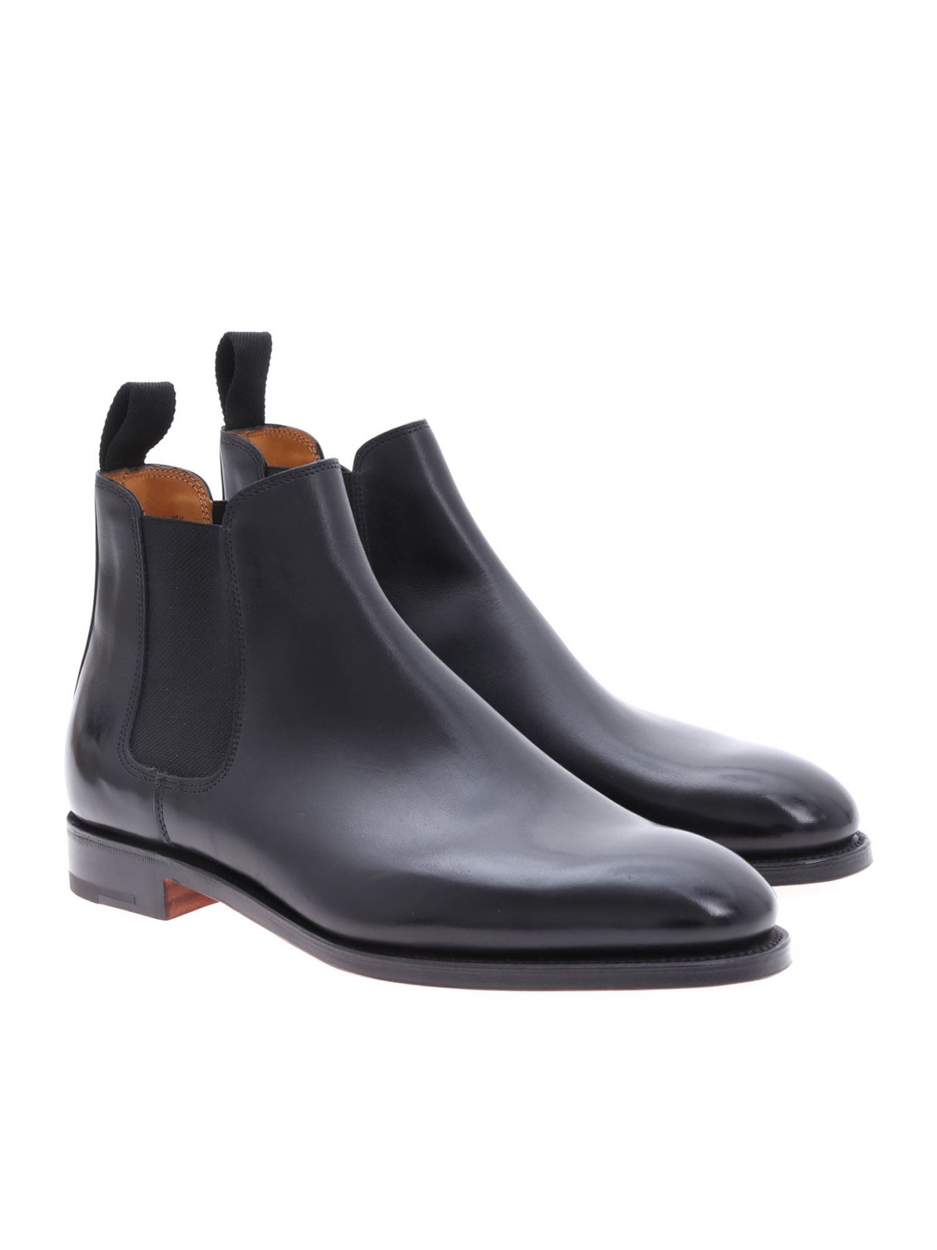 Shop John Lobb Lawry Calf In R Black