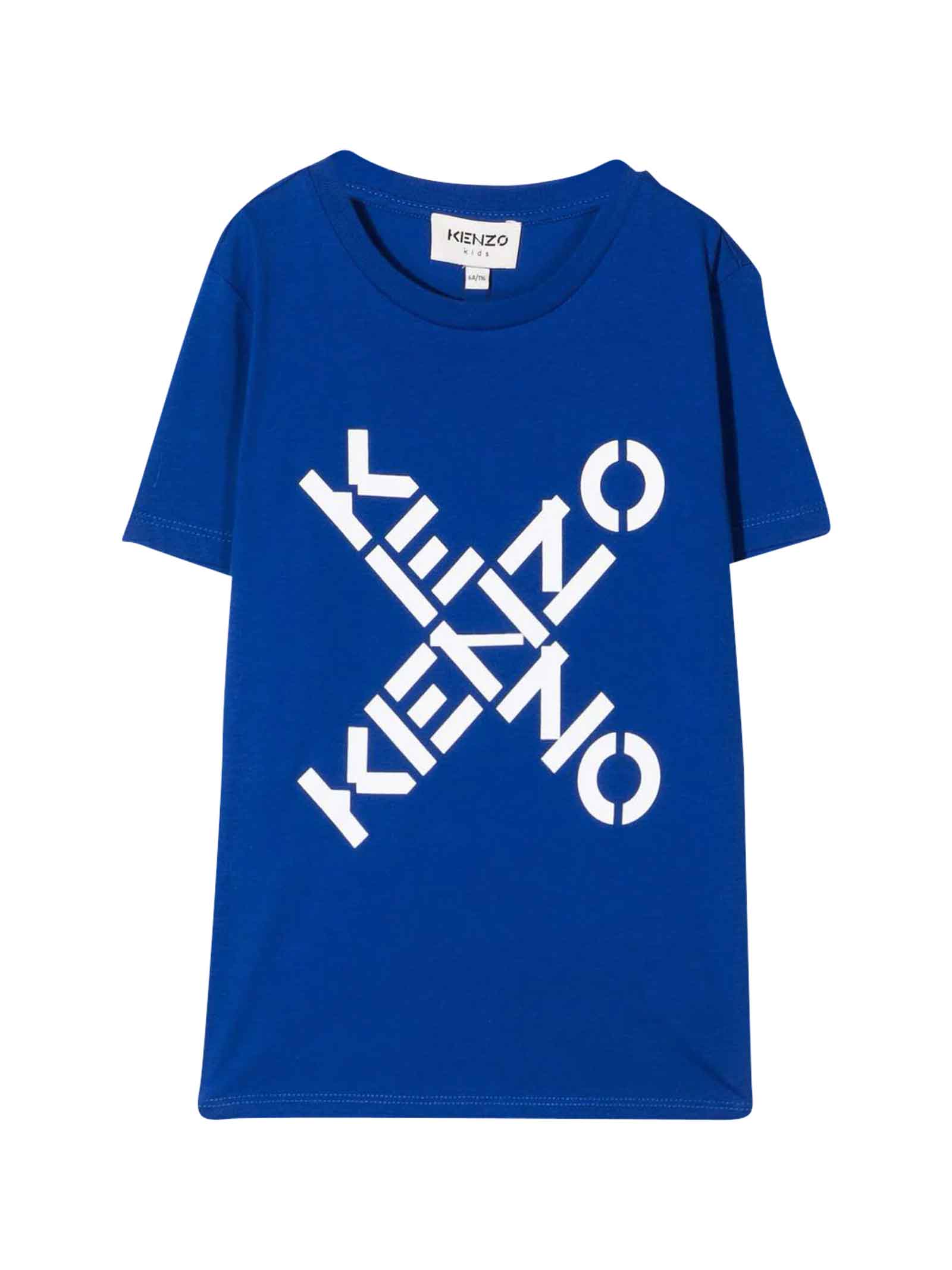 Kenzo Kids Unisex Blue T-shirt