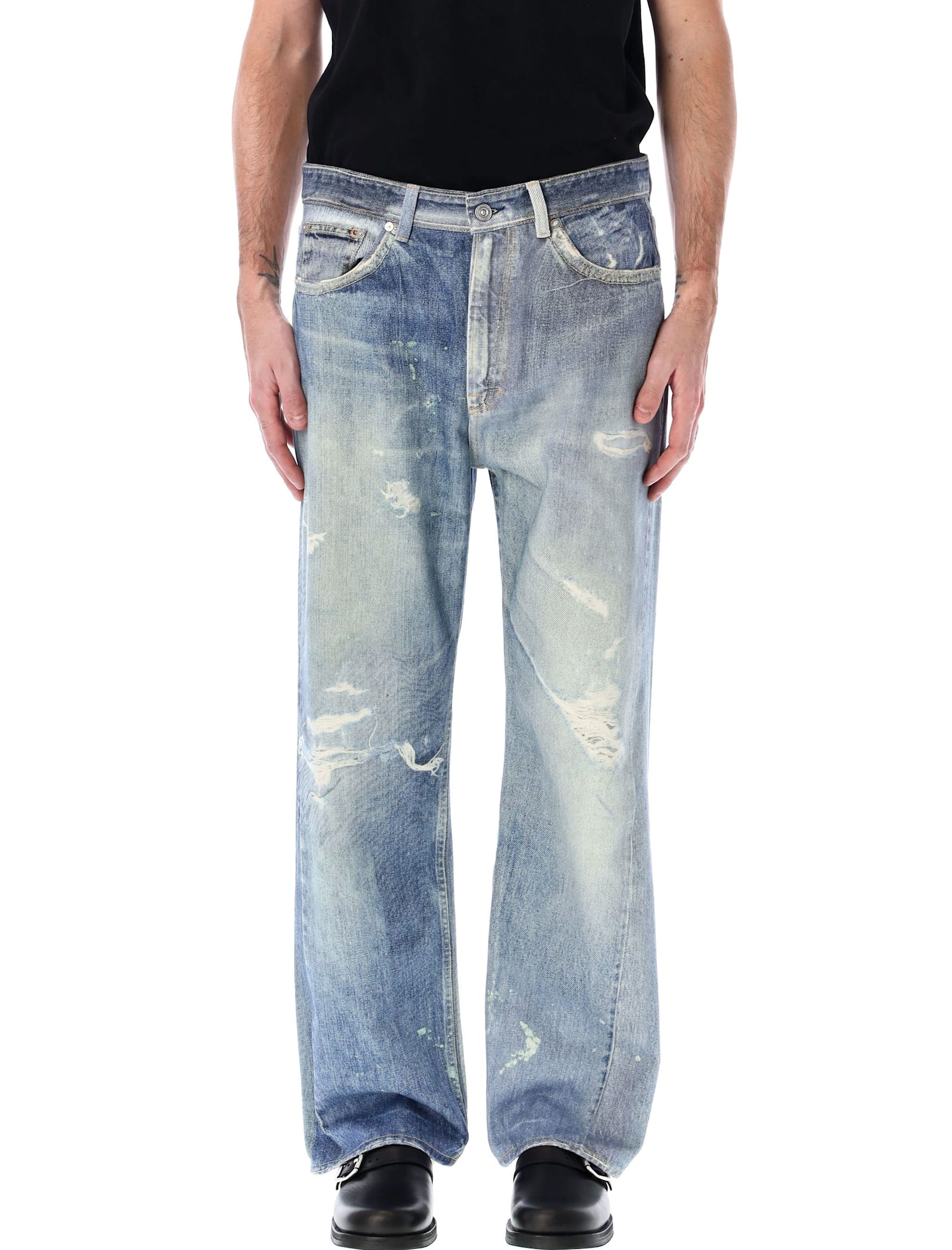 Third Cut Denim Pant