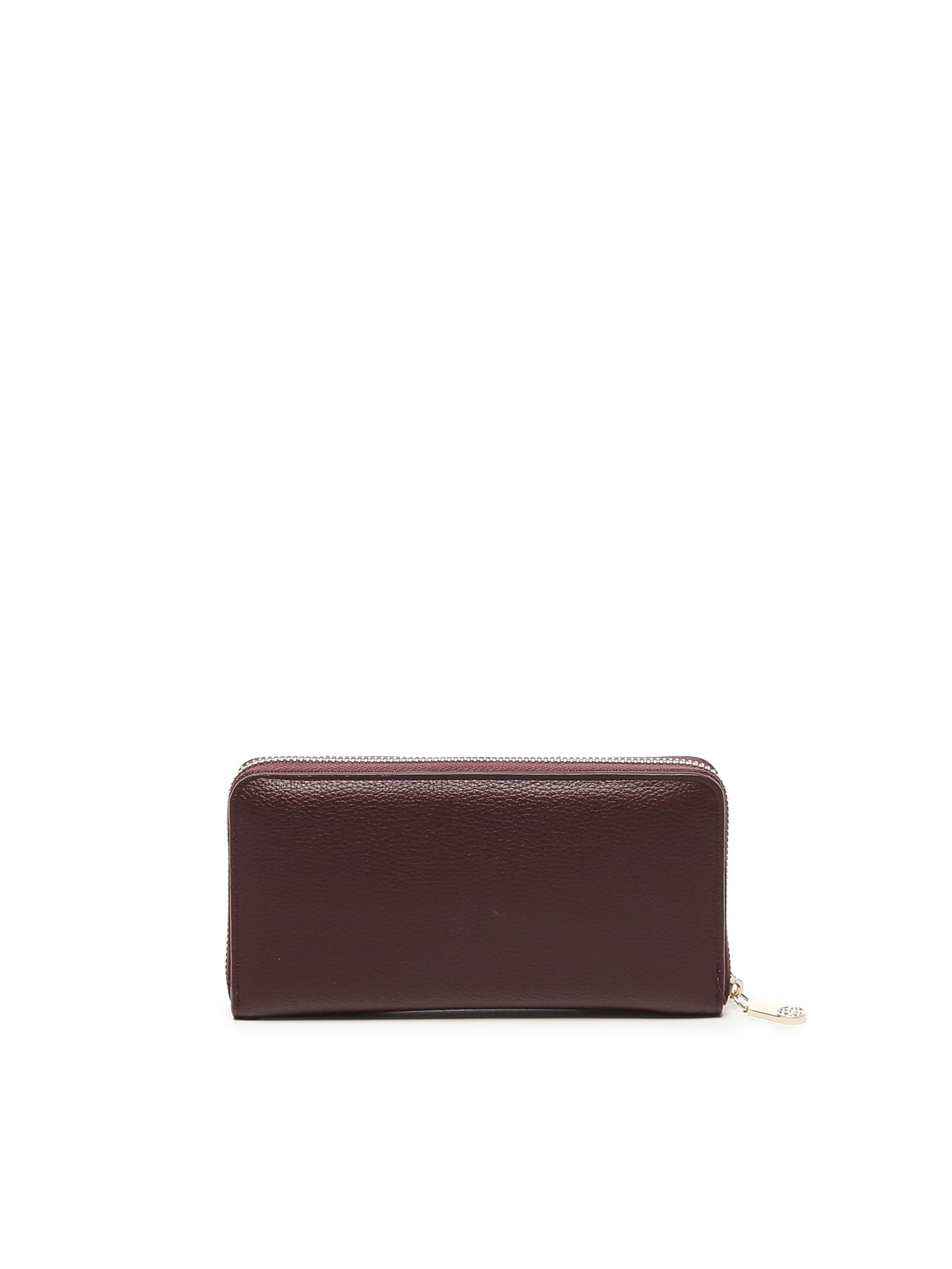 V73 Zip-around Wallet In Brown