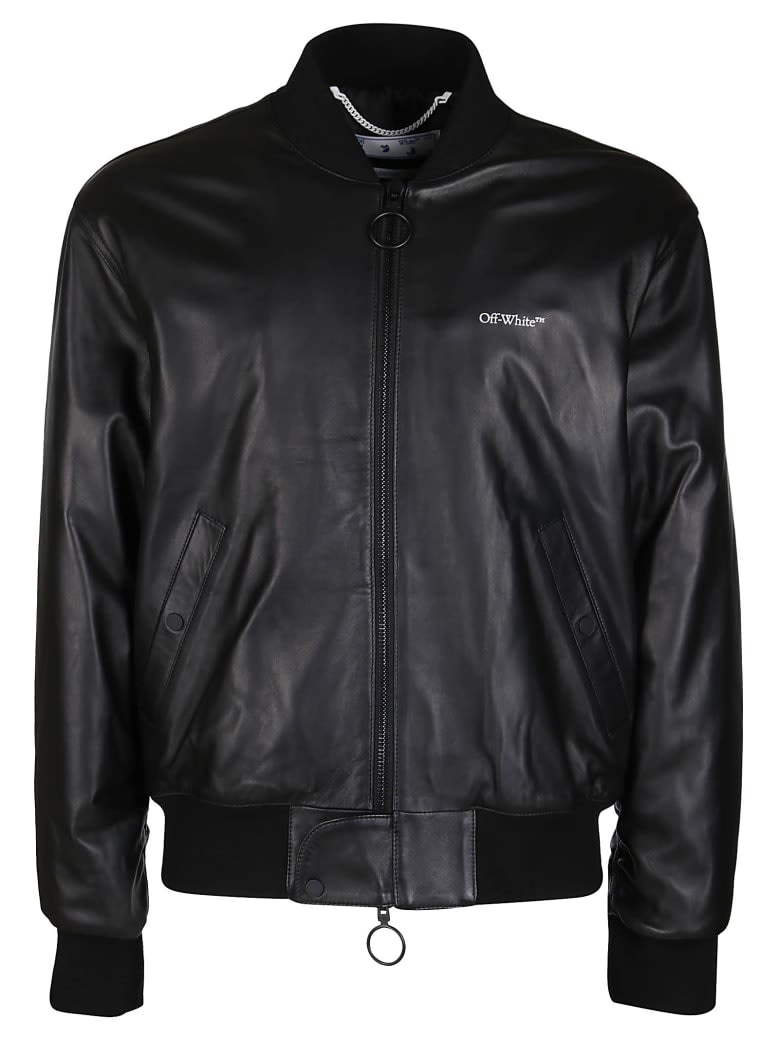Image of Agreement Leather Bomber