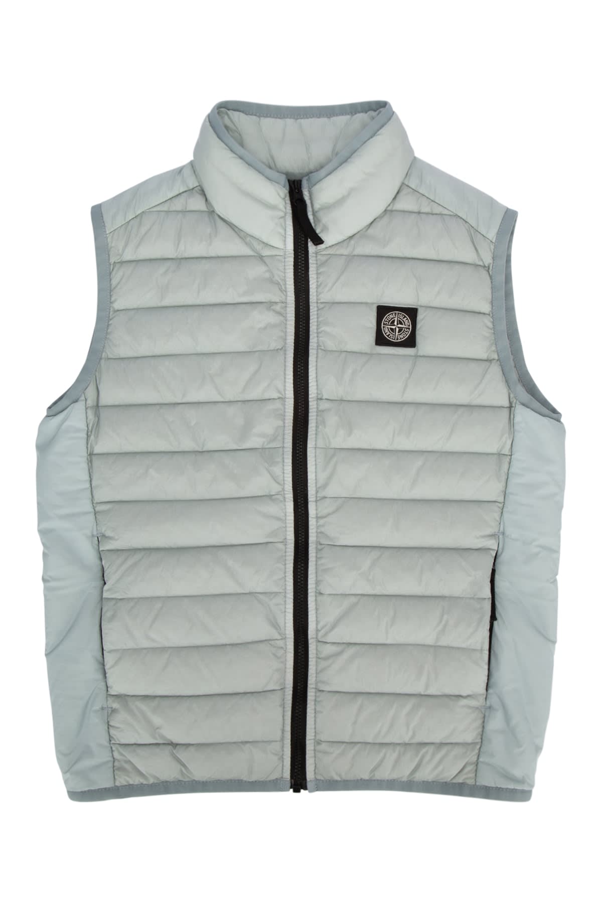 Shop Stone Island Giubbino In Grey