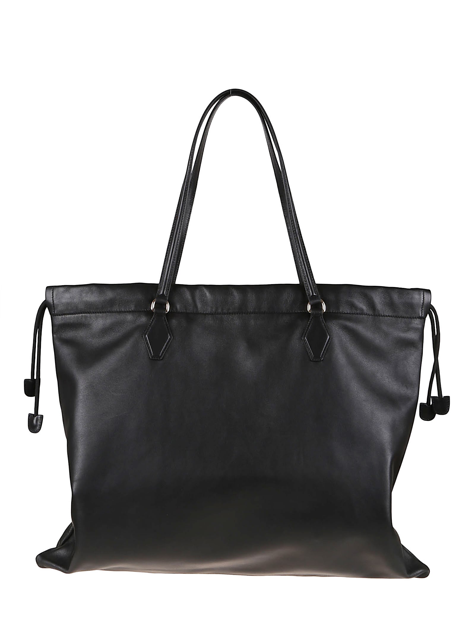 Jimmy Choo Drawstring Tote/l In Gold
