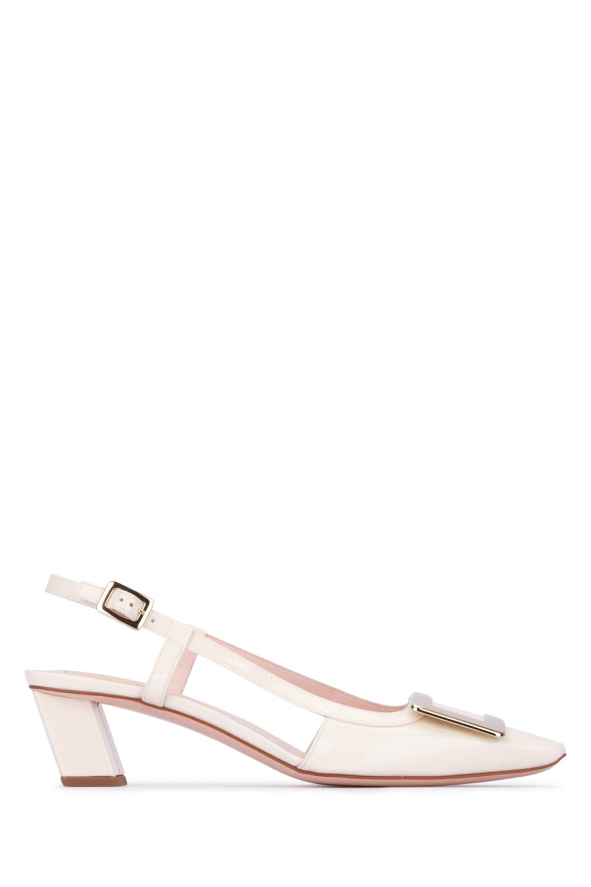 Roger Vivier Belle Vivier 45 Slingback Pumps In Patent Leather