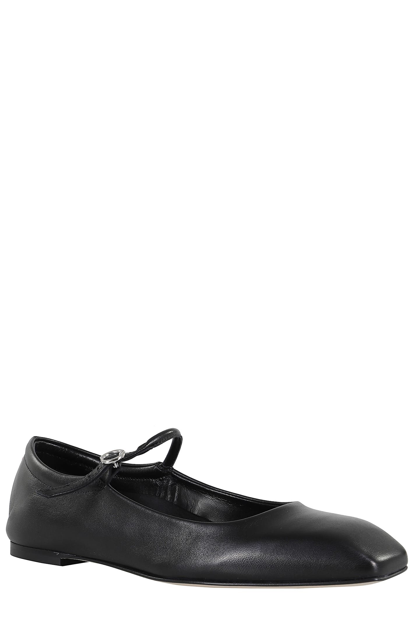 Aeyde 08mm Uma Nappa Leather Maryjane In Black