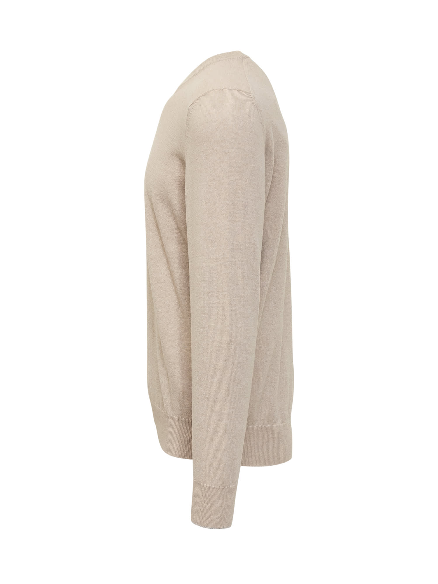 Shop Brunello Cucinelli Sweater In Sabbia