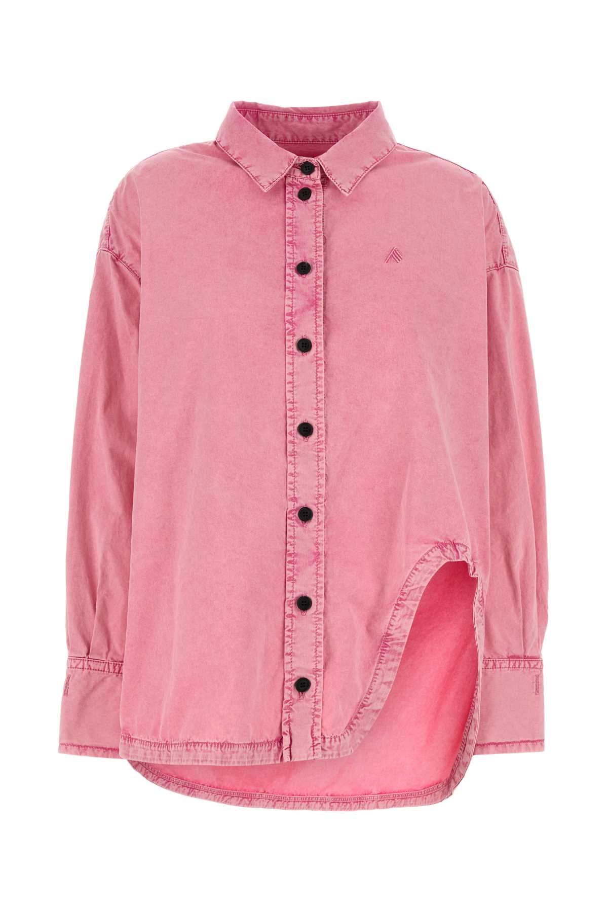 Pink Denim Oversize Shirt