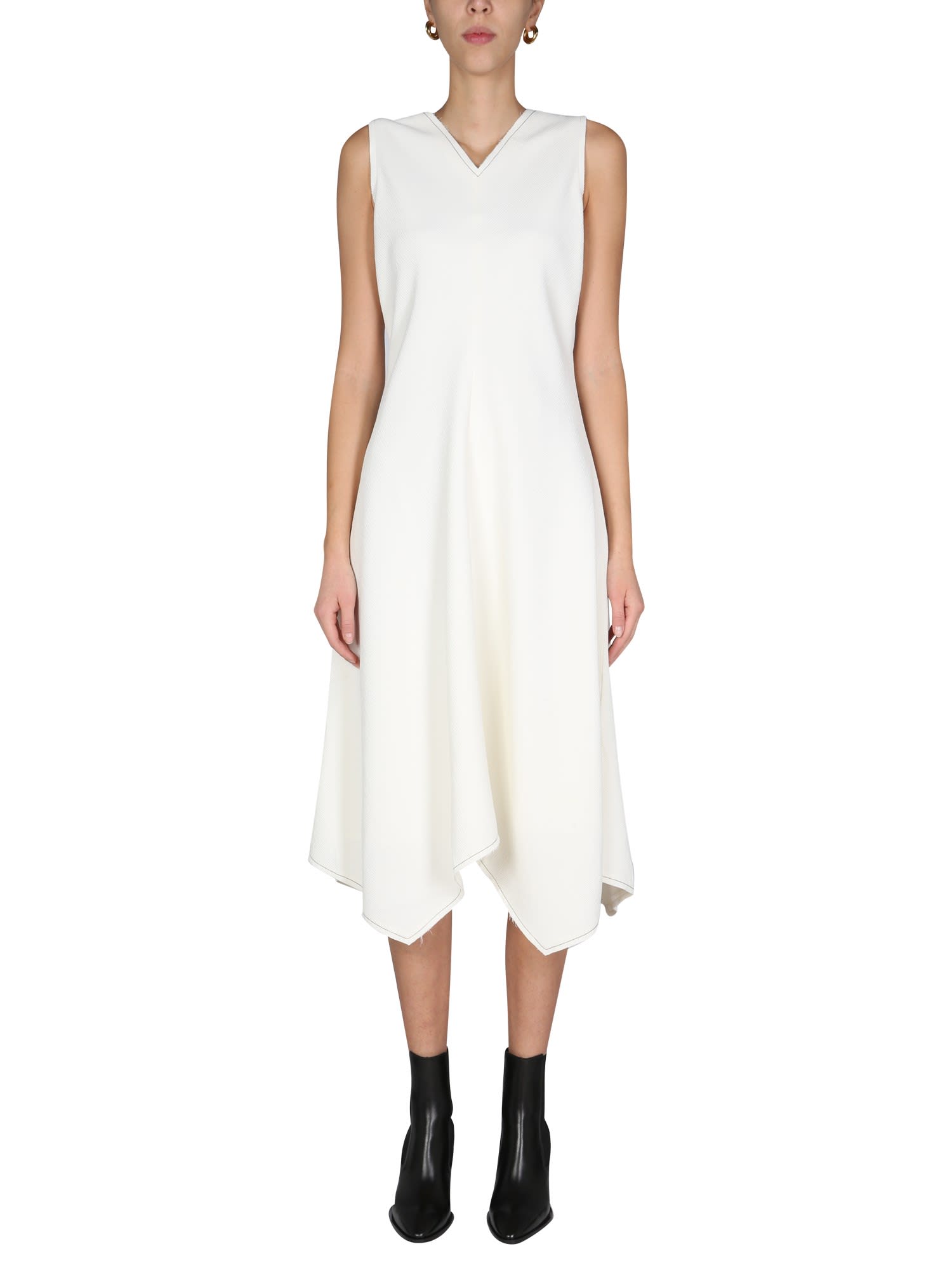 Proenza Schouler White Label Ribbed Dress
