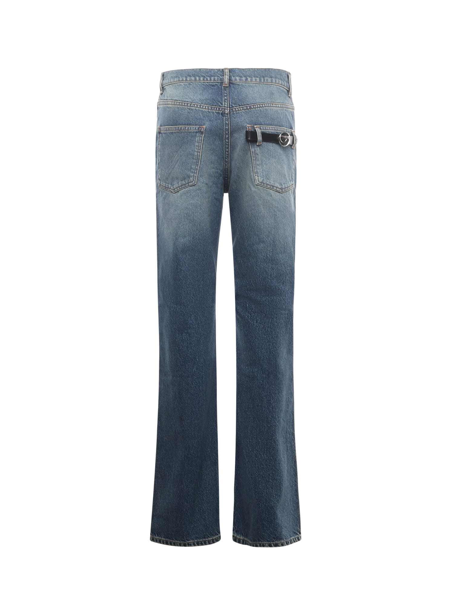 Coperni Denim Boyfriend Jeans In Blue