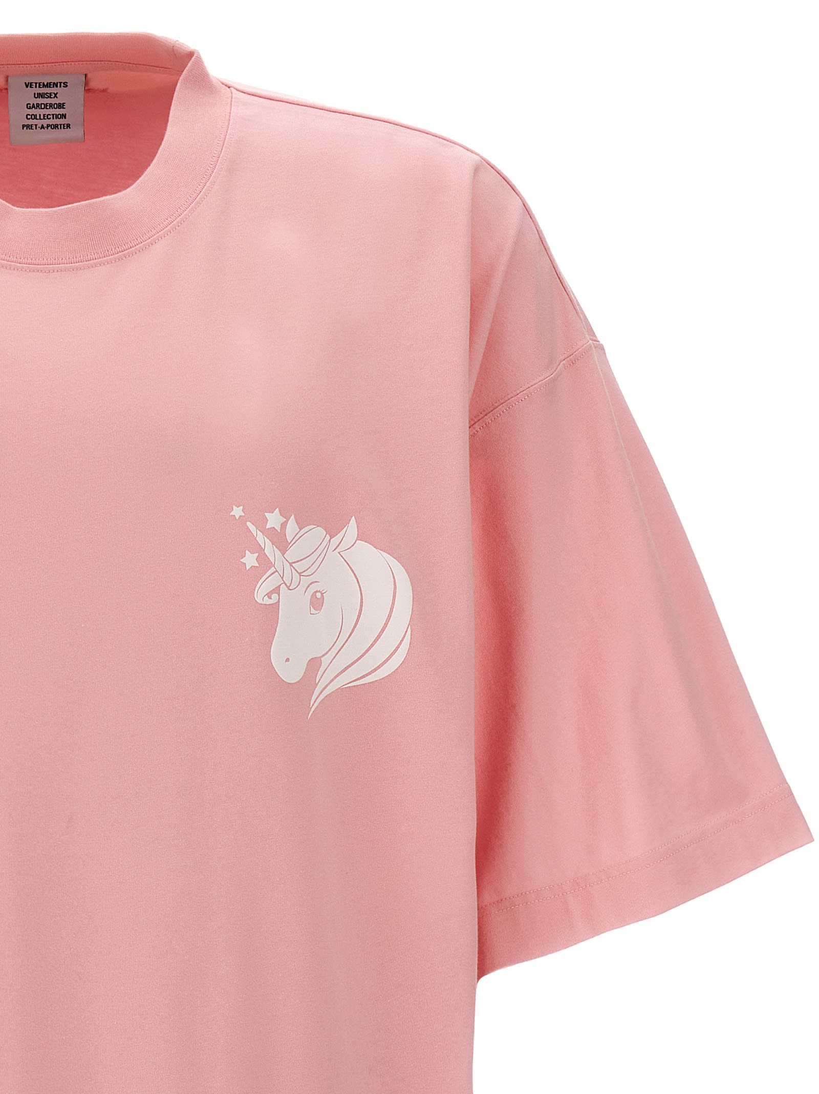 Shop Vetements Unicorn T-shirt In Pink