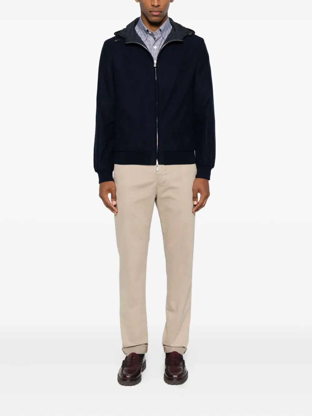 Fedeli Start Ml. Ch. Flanel In Black