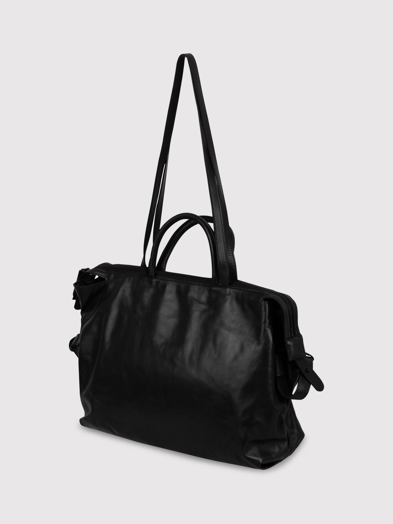 Shop Marsèll Marsell Logo-debossed Tote Bag