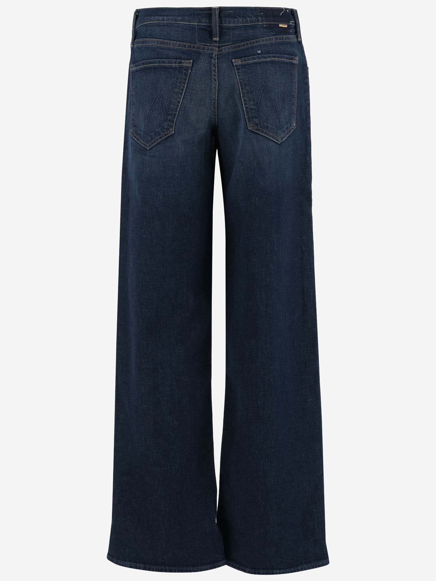 Shop Mother Denim Flared Jeans In Blue