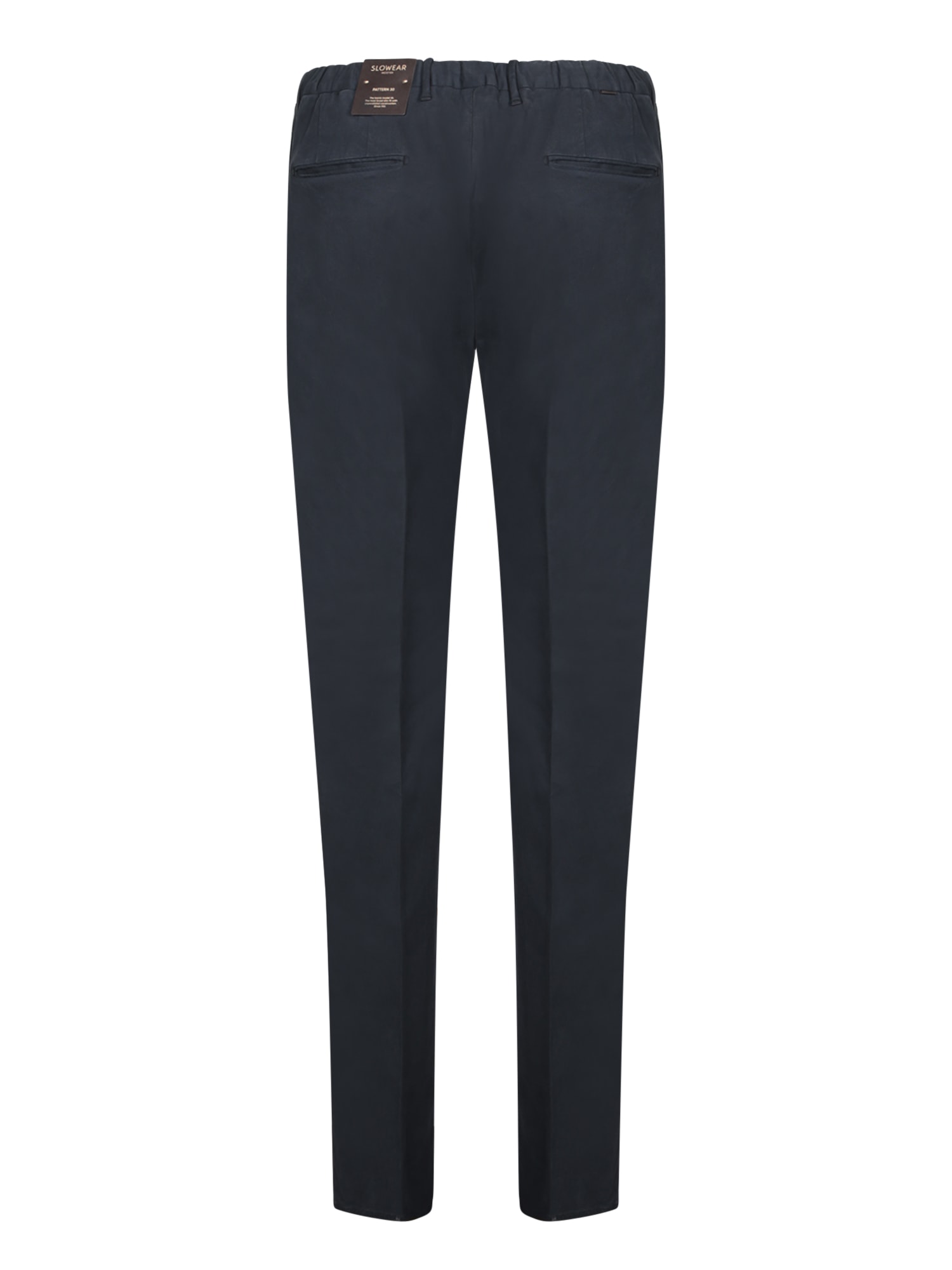 Incotex Dark Blue Slim Pants In Blue