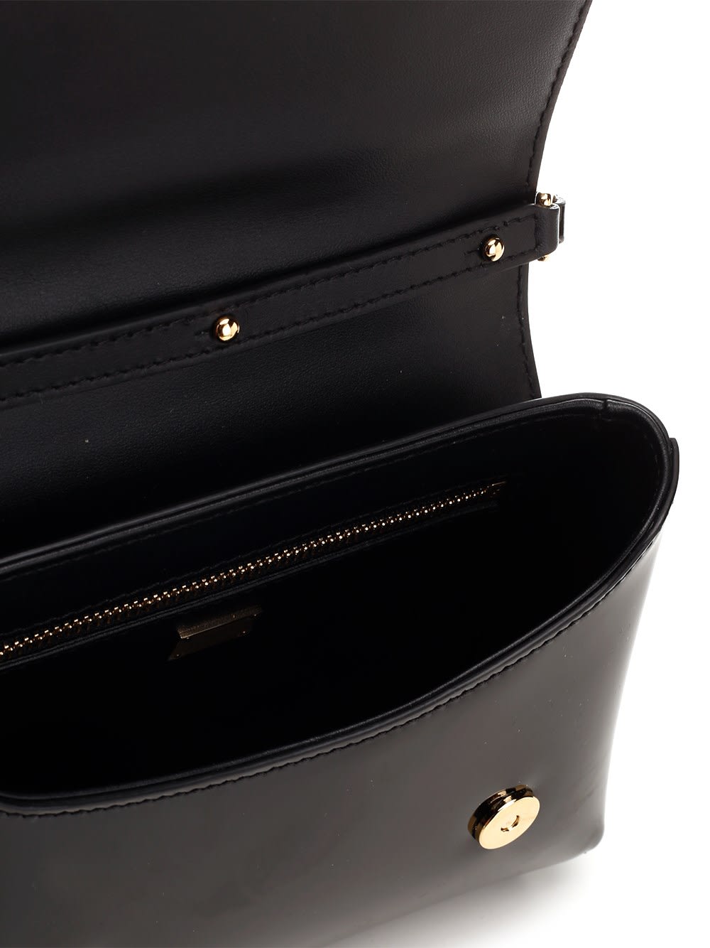 Shop Dolce & Gabbana Dg Patent Leather Handbag In Nero