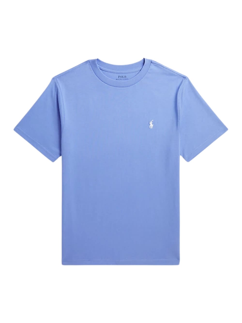 Shop Polo Ralph Lauren Ss Cn-knit Shirts-t-shirt In Harbor Island Blue