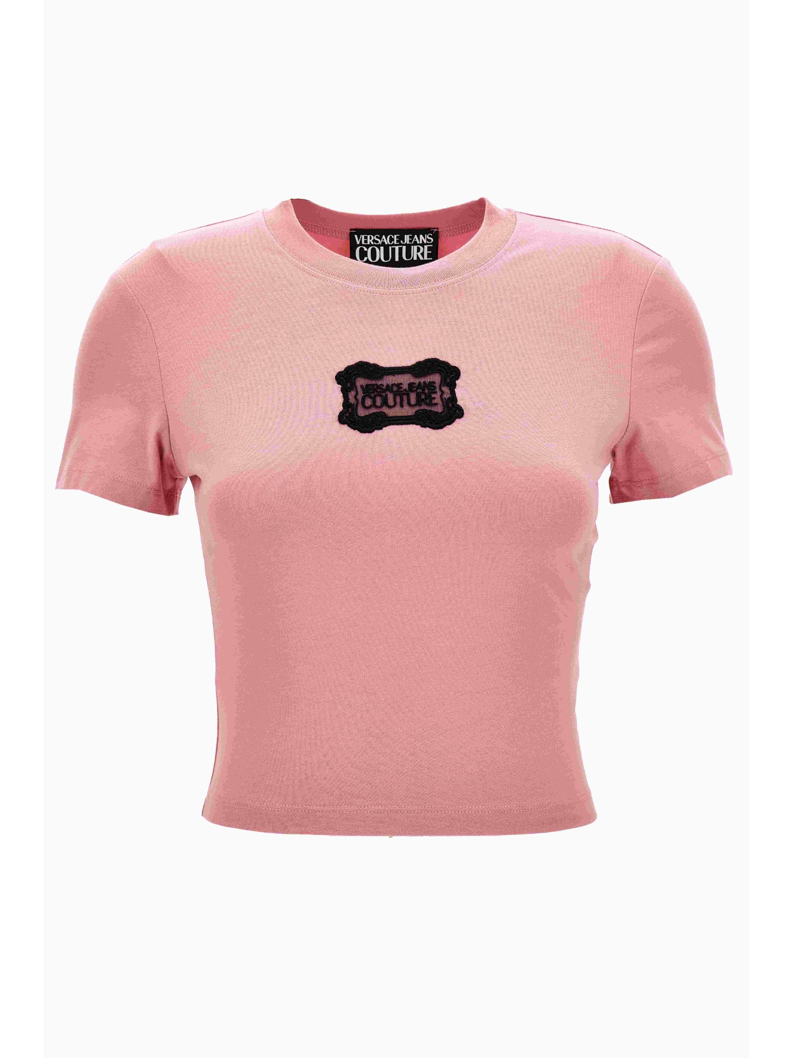Versace Jeans Couture T-shirt In Pink