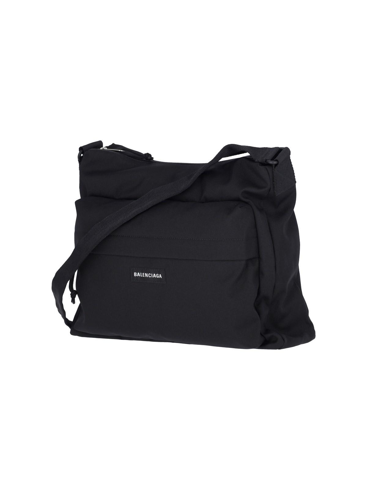 Shop Balenciaga Shoulder Strap Bag In Black