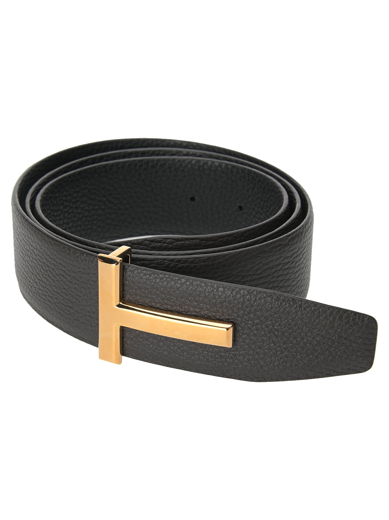 Tom Ford Brownt Icon Reversible Leather Belt