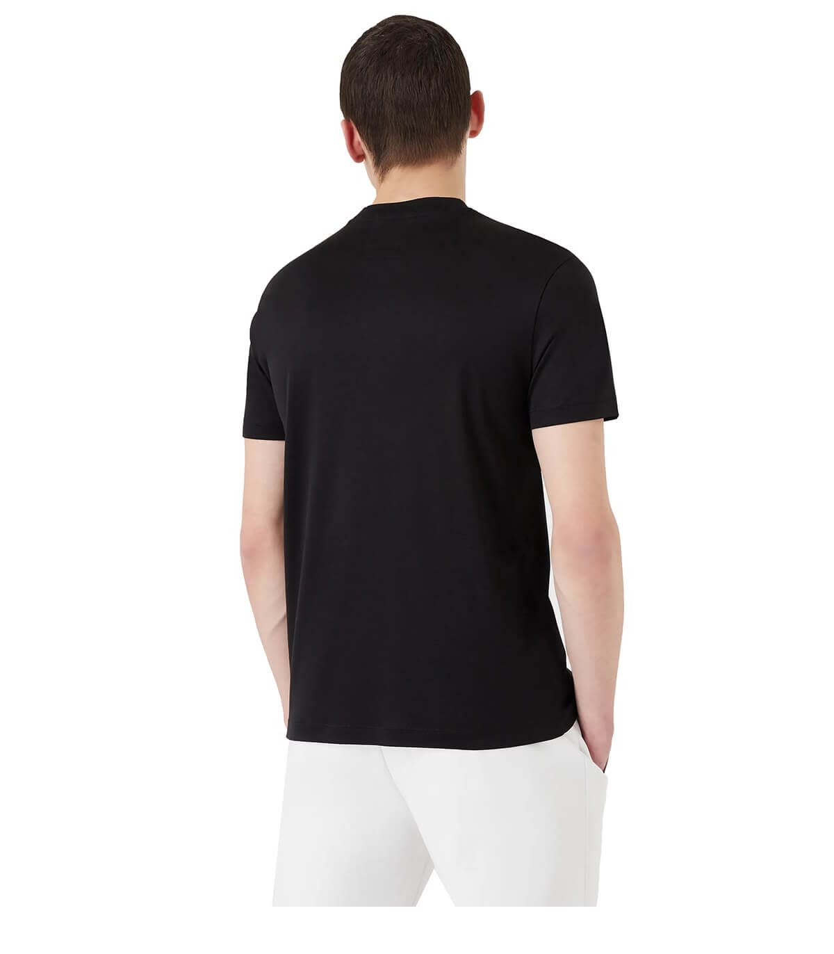 Shop Emporio Armani Essential Black T-shirt