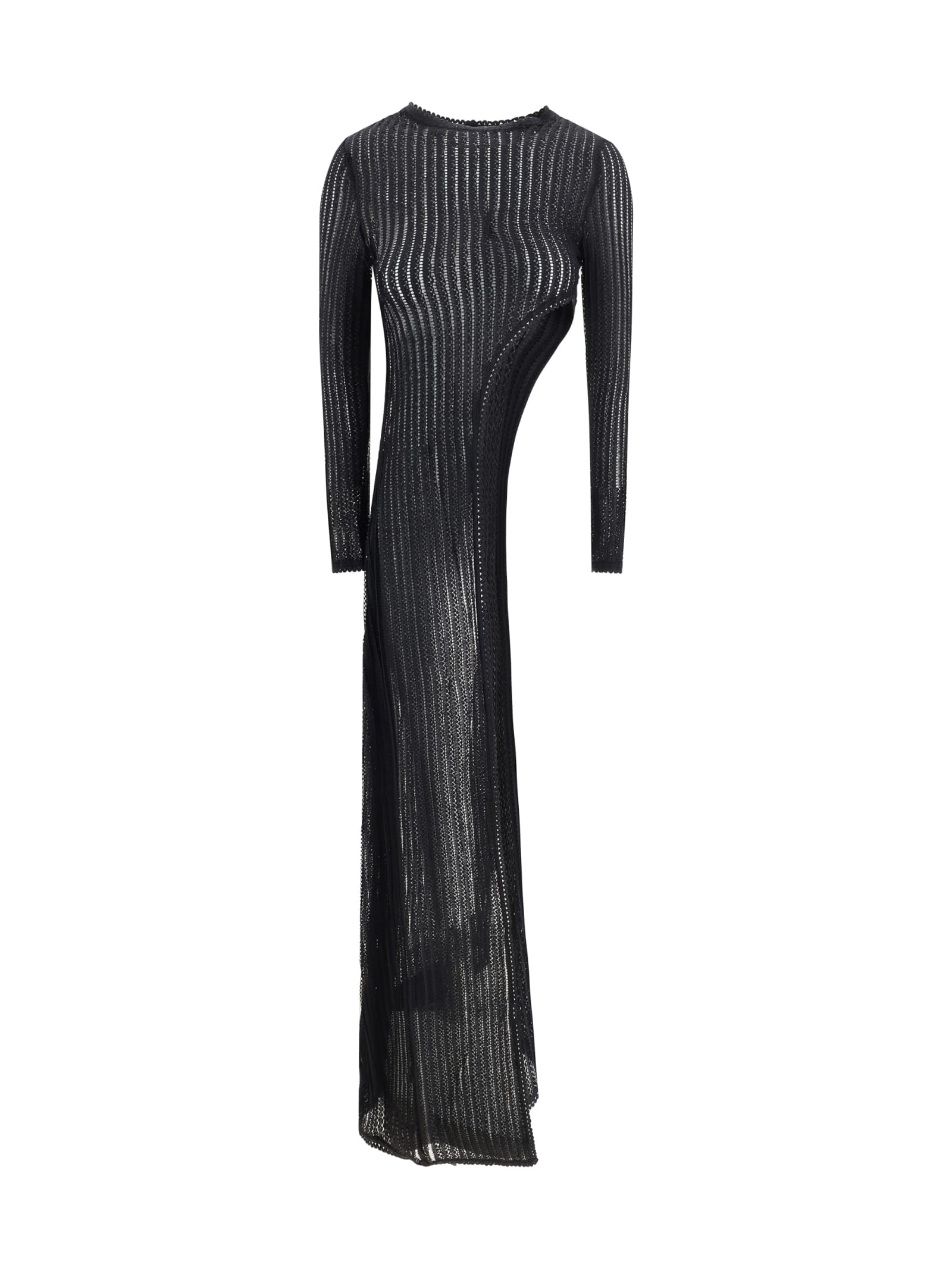 Shop Charo Ruiz Cover Up Remay Long Dress In Black