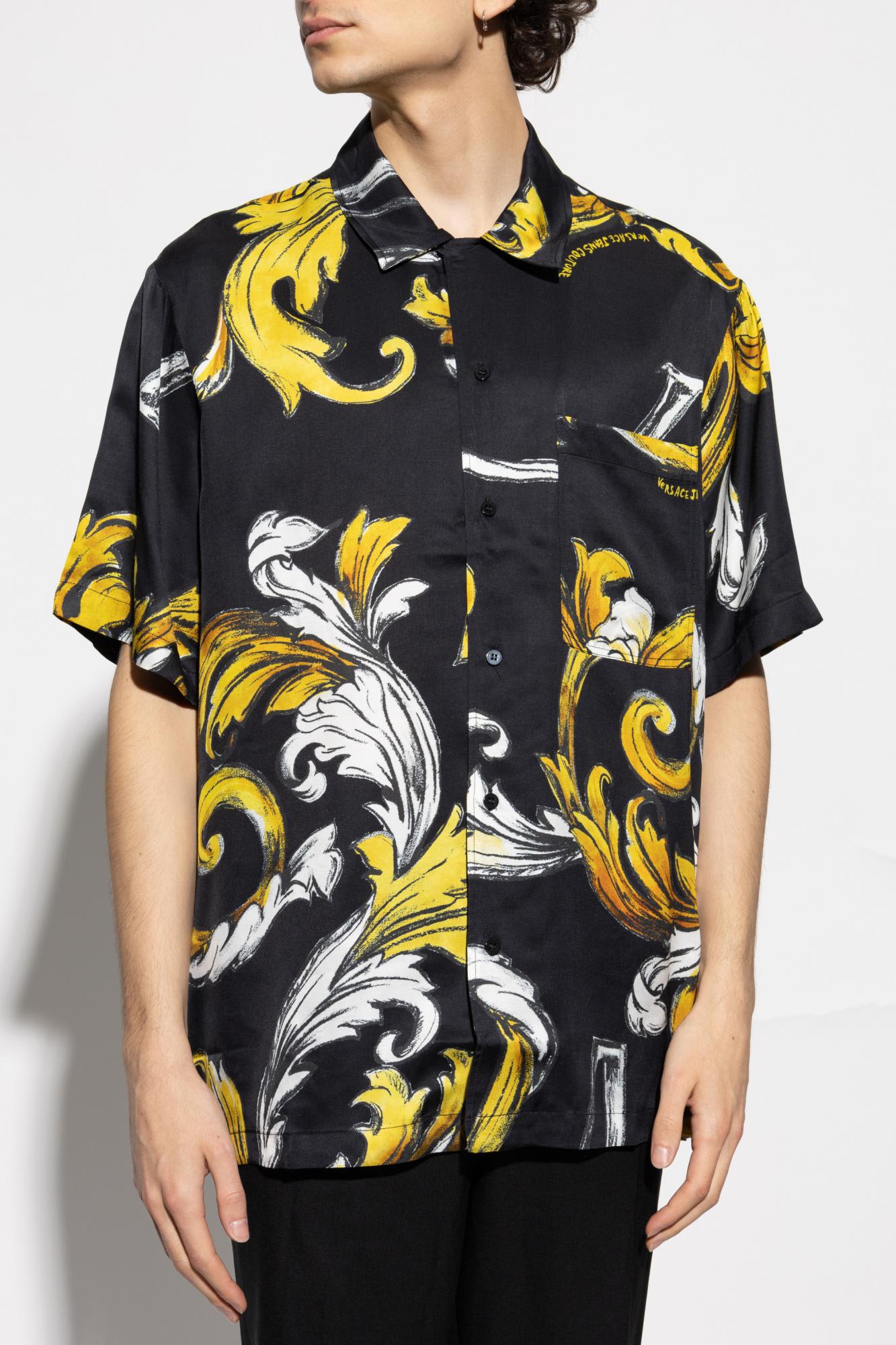 VERSACE JEANS COUTURE VERSACE JEANS COUTURE SHIRT WITH LOGO