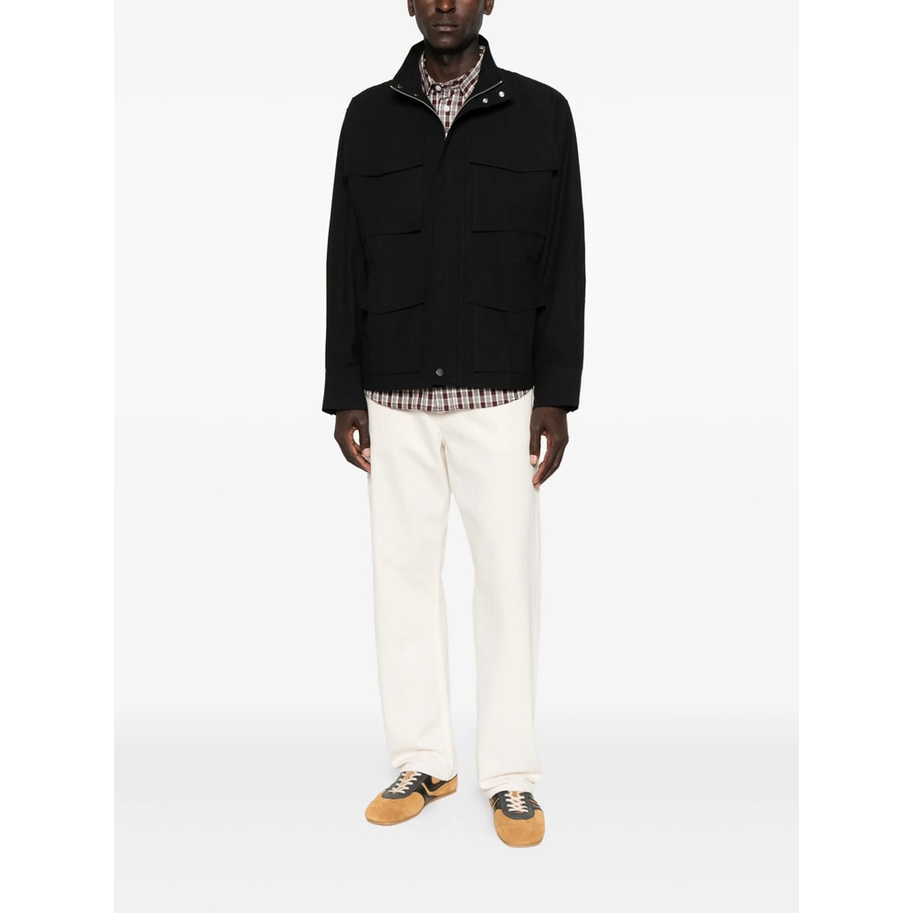 Studio Nicholson Outerwear In Black