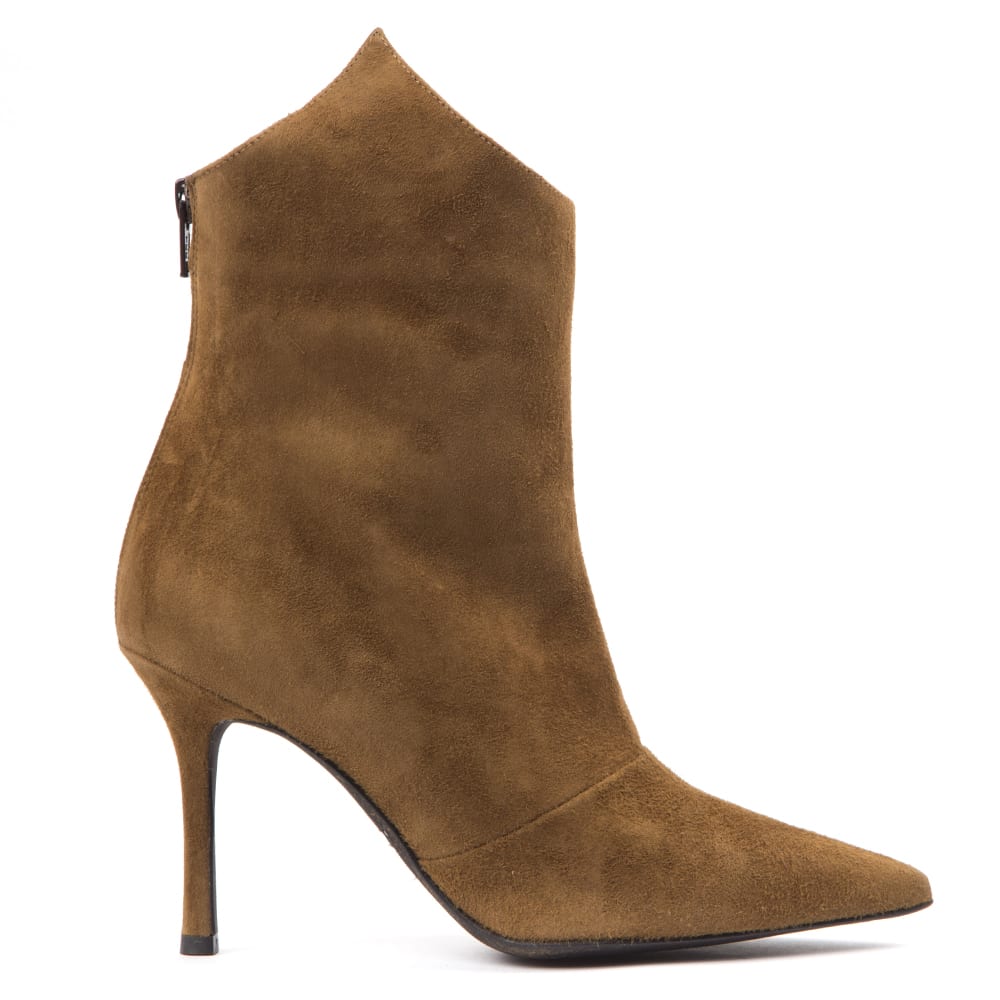 ankle boots camel