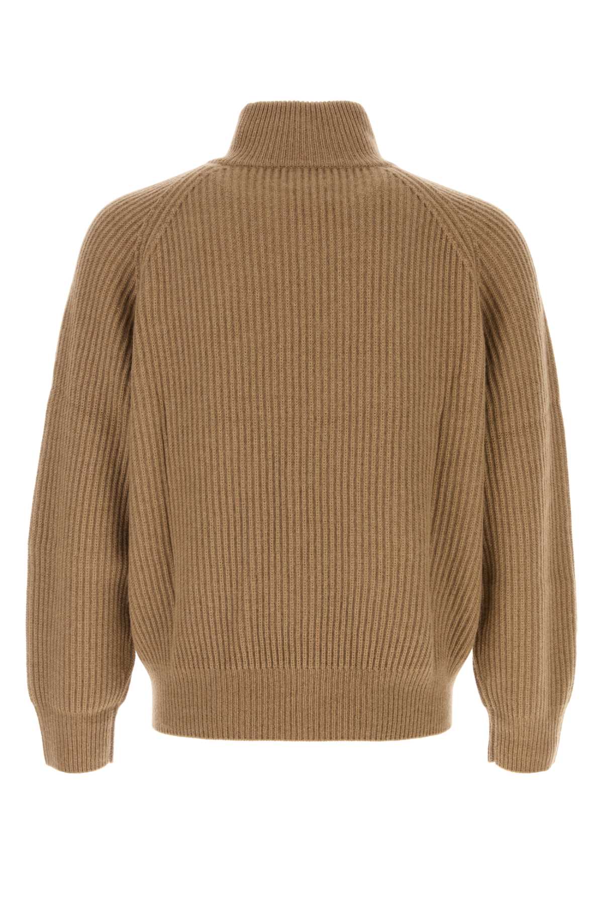Le Kasha Maglione Lette In Cashmere Cammello Uomo In Camel