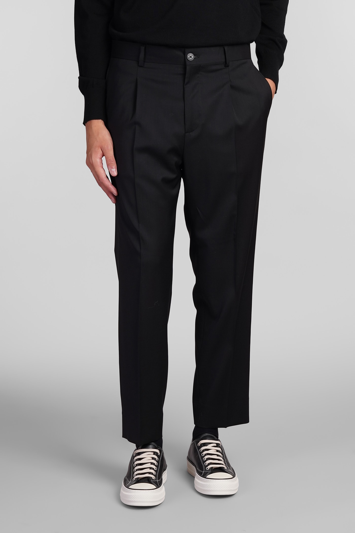 Shop Costumein Valerio Pants In Black Wool