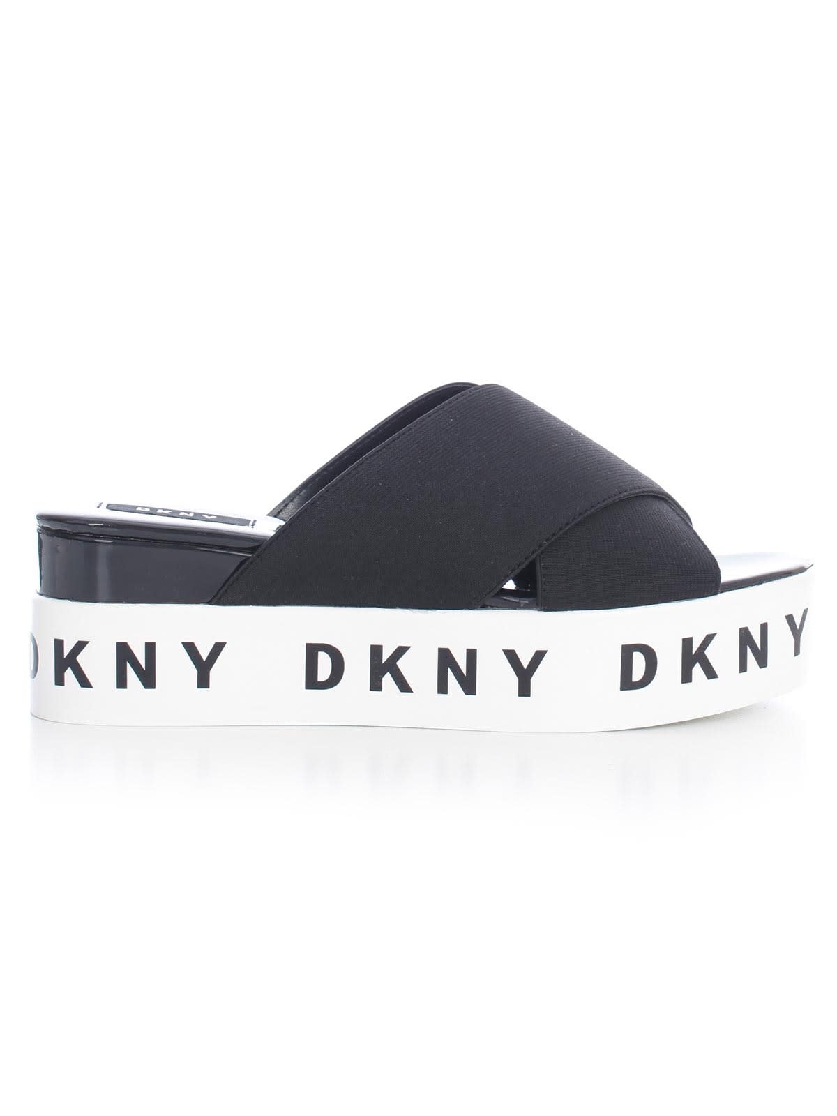 dkny platform sandals