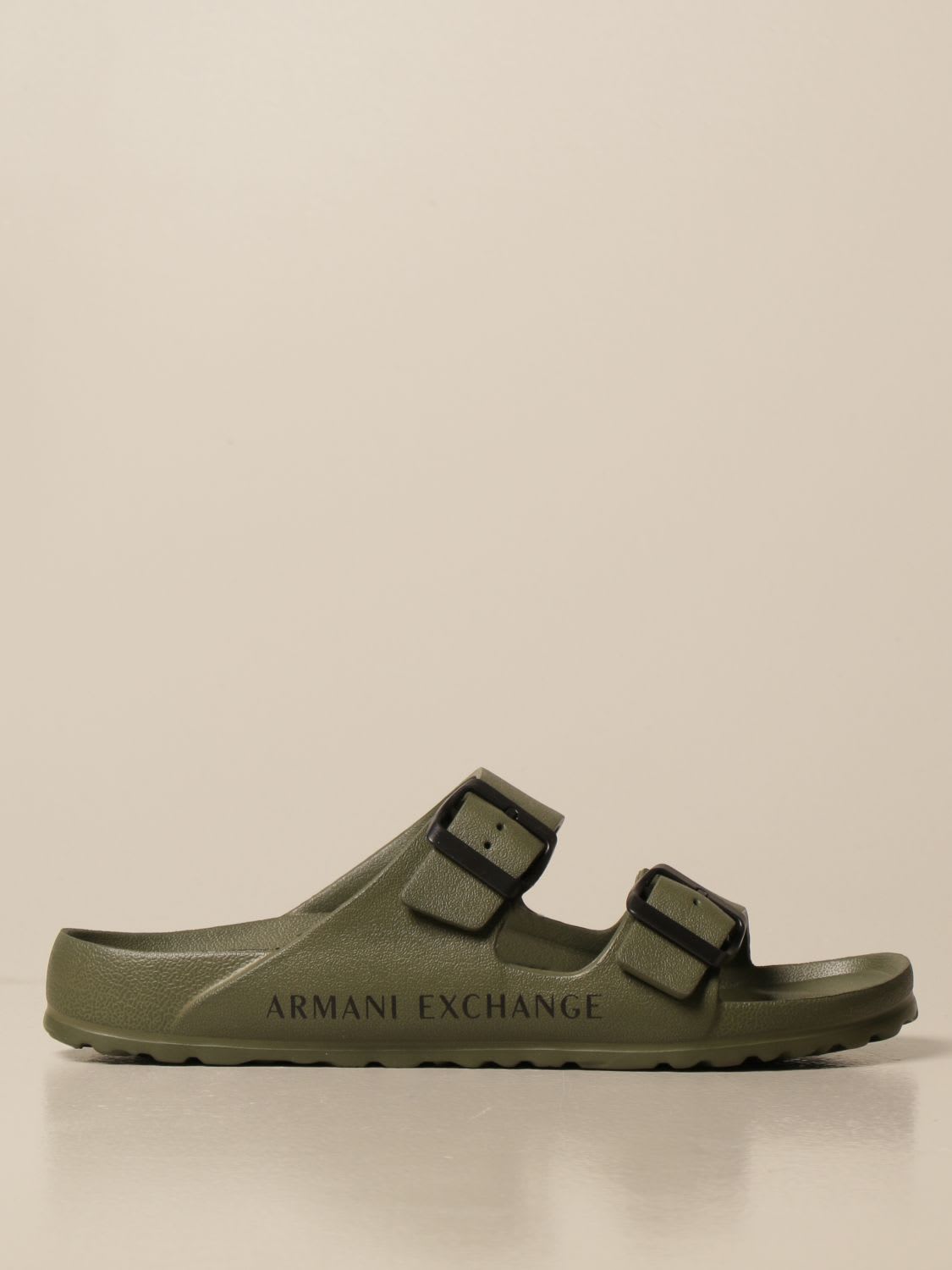 Armani Collezioni Armani Exchange Sandals Armani Exchange Rubber Sandal