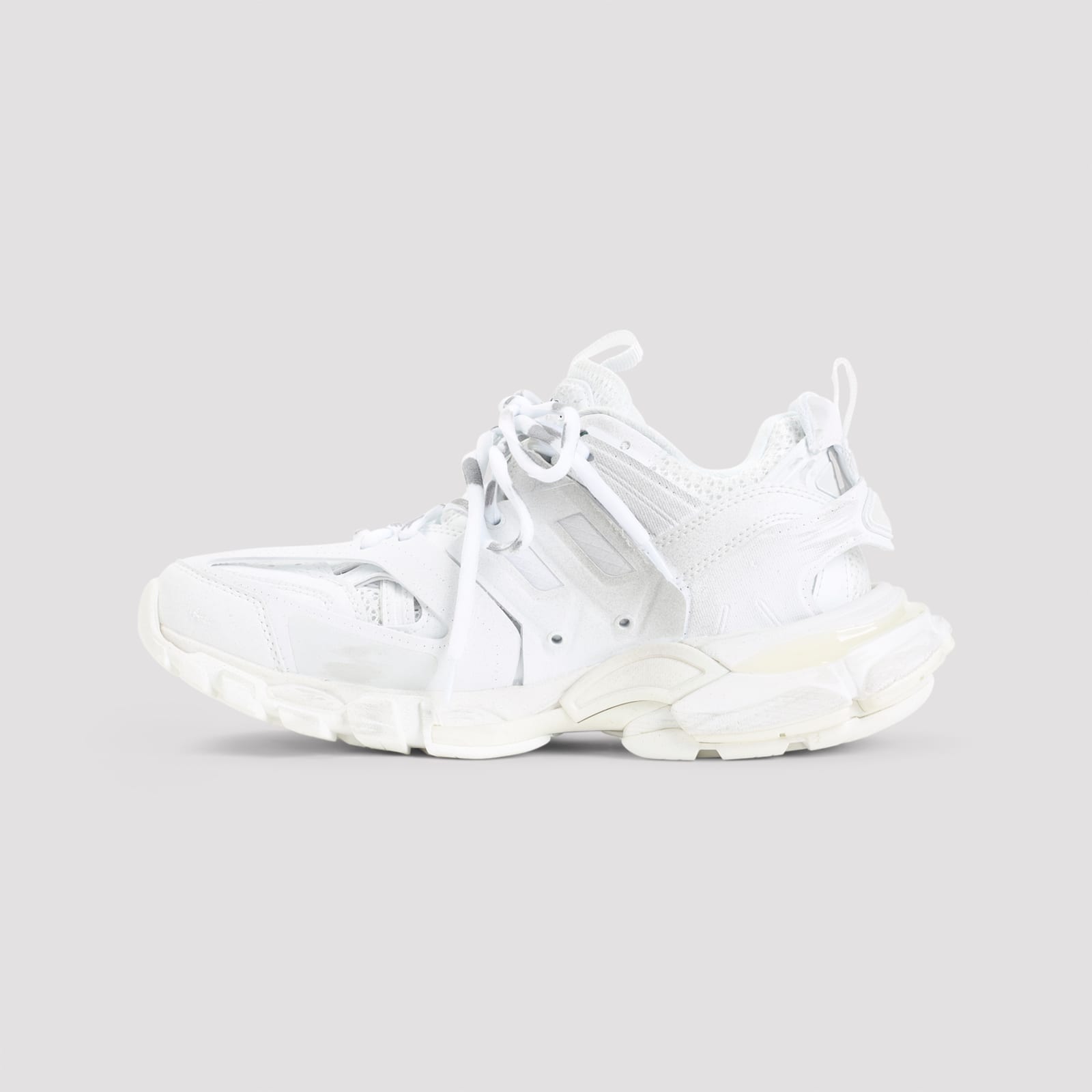 Balenciaga Beige Track Jelly Low Sneaker In Multi