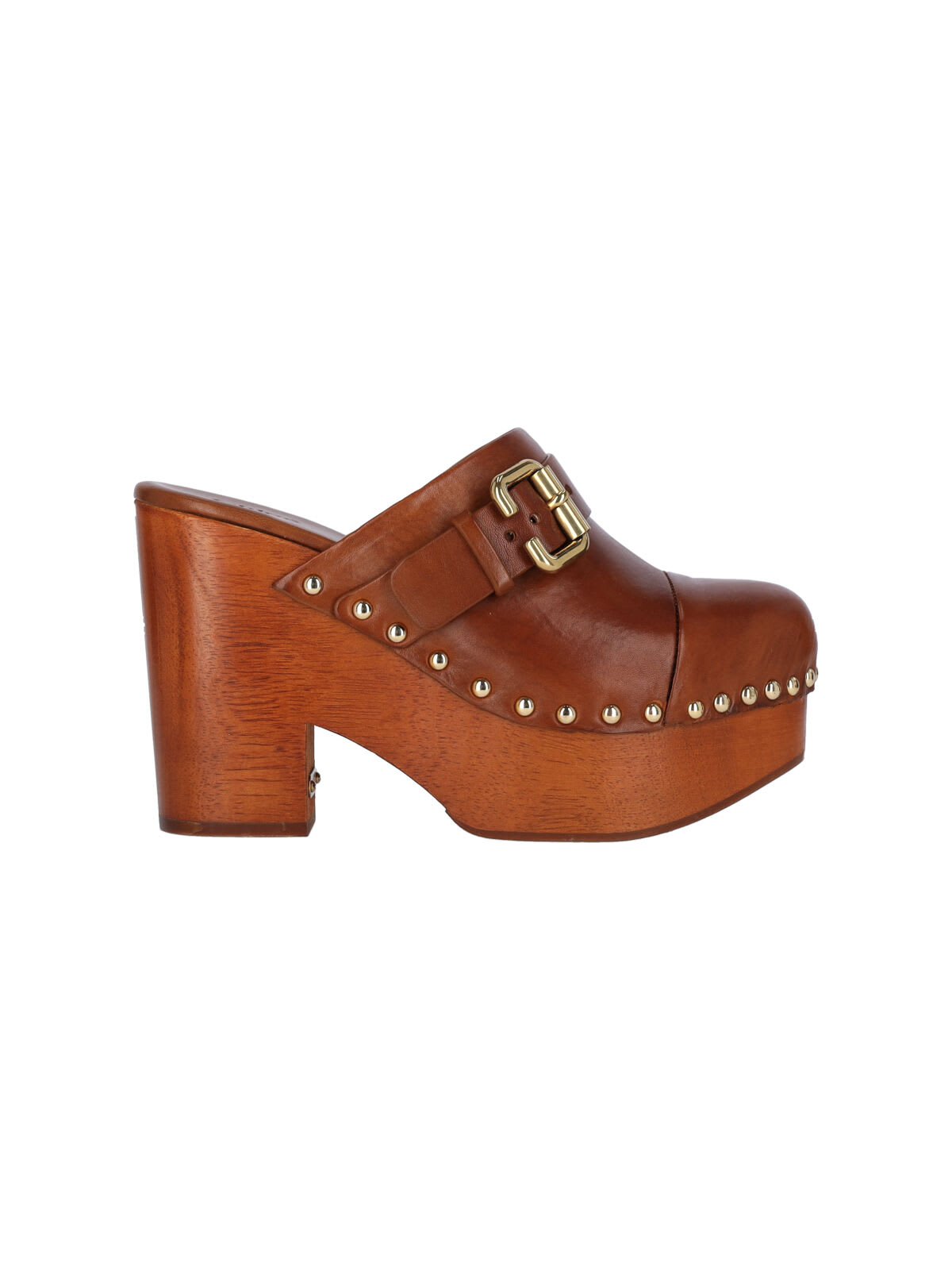 Chloé Mules With Wedge jeannette