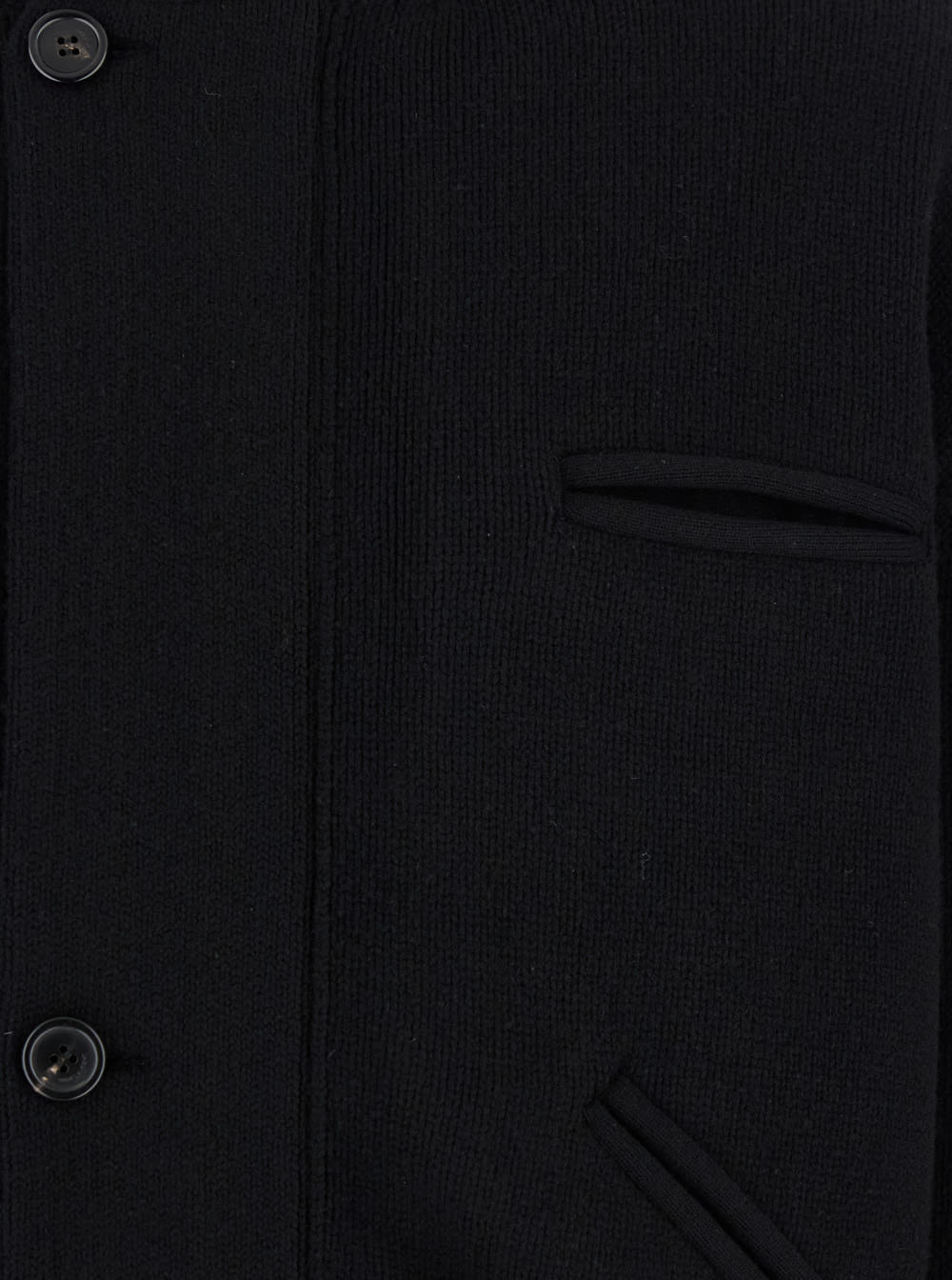 Saint Laurent Men Blouson Cardigan Poc In Black