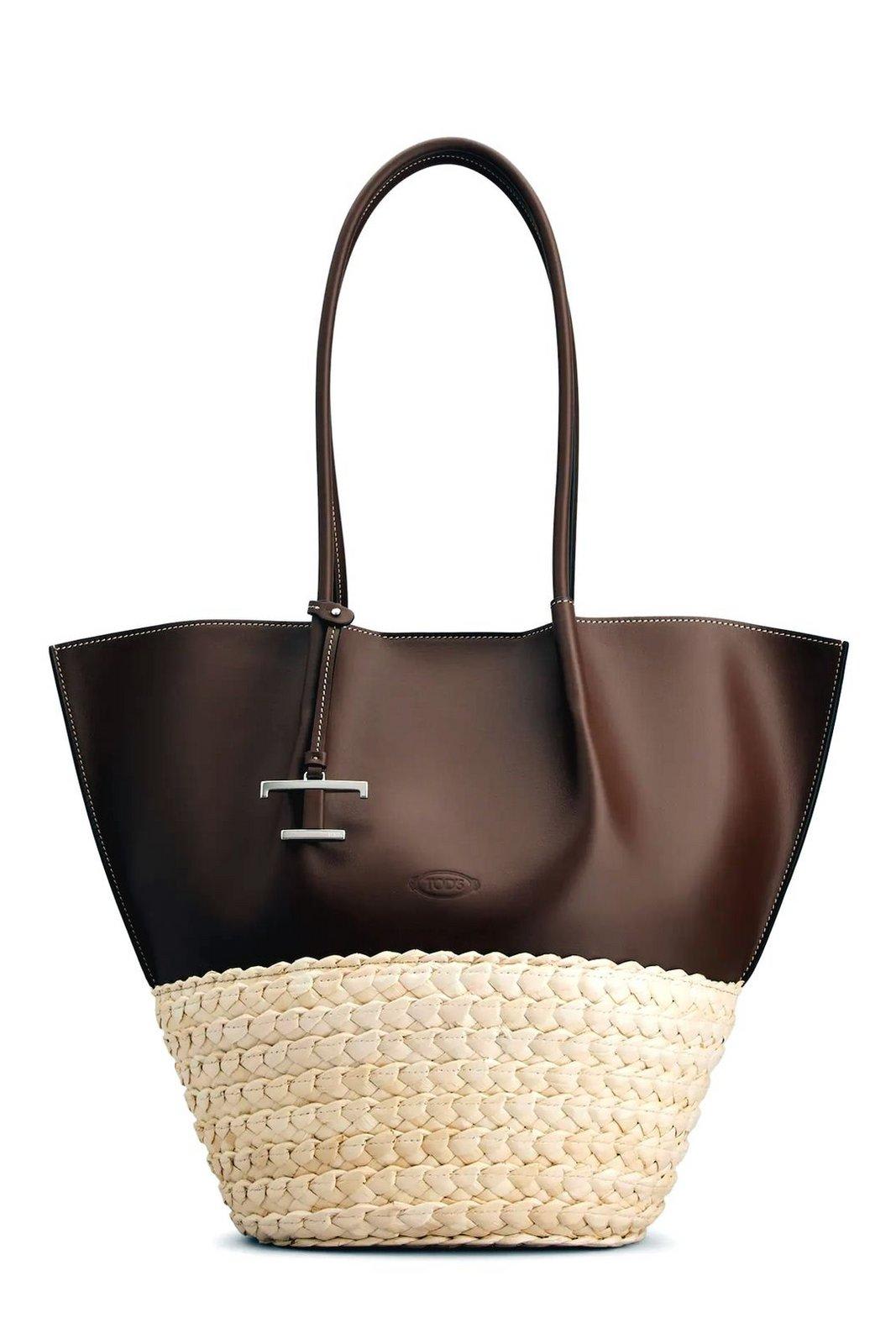 TOD'S MEDIUM BUX TOP HANDLE BAG